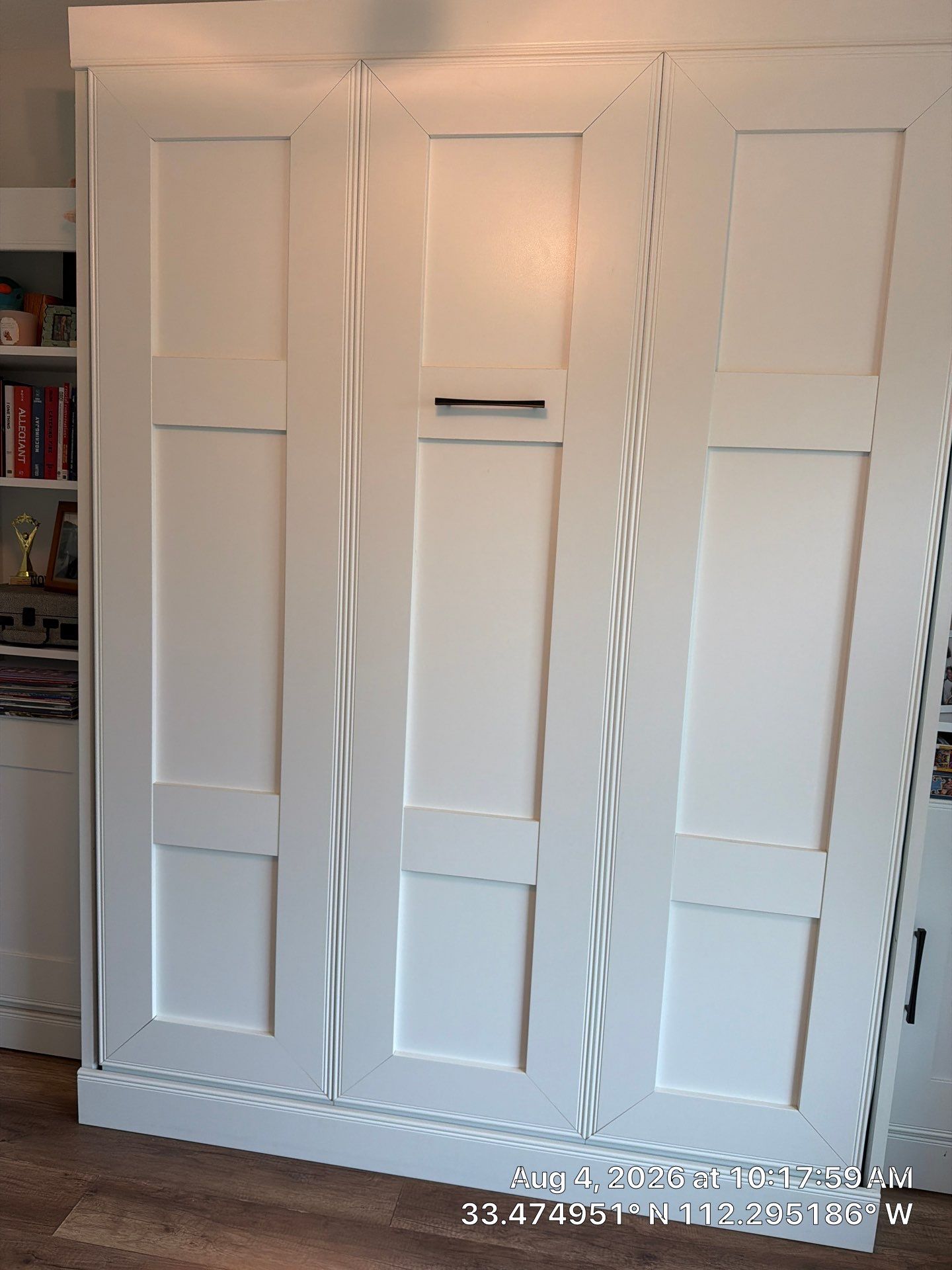 Custom Shaker-Style Murphy Bed and Cabinetry Installation in Avondale by CompanyCam Sales Demo