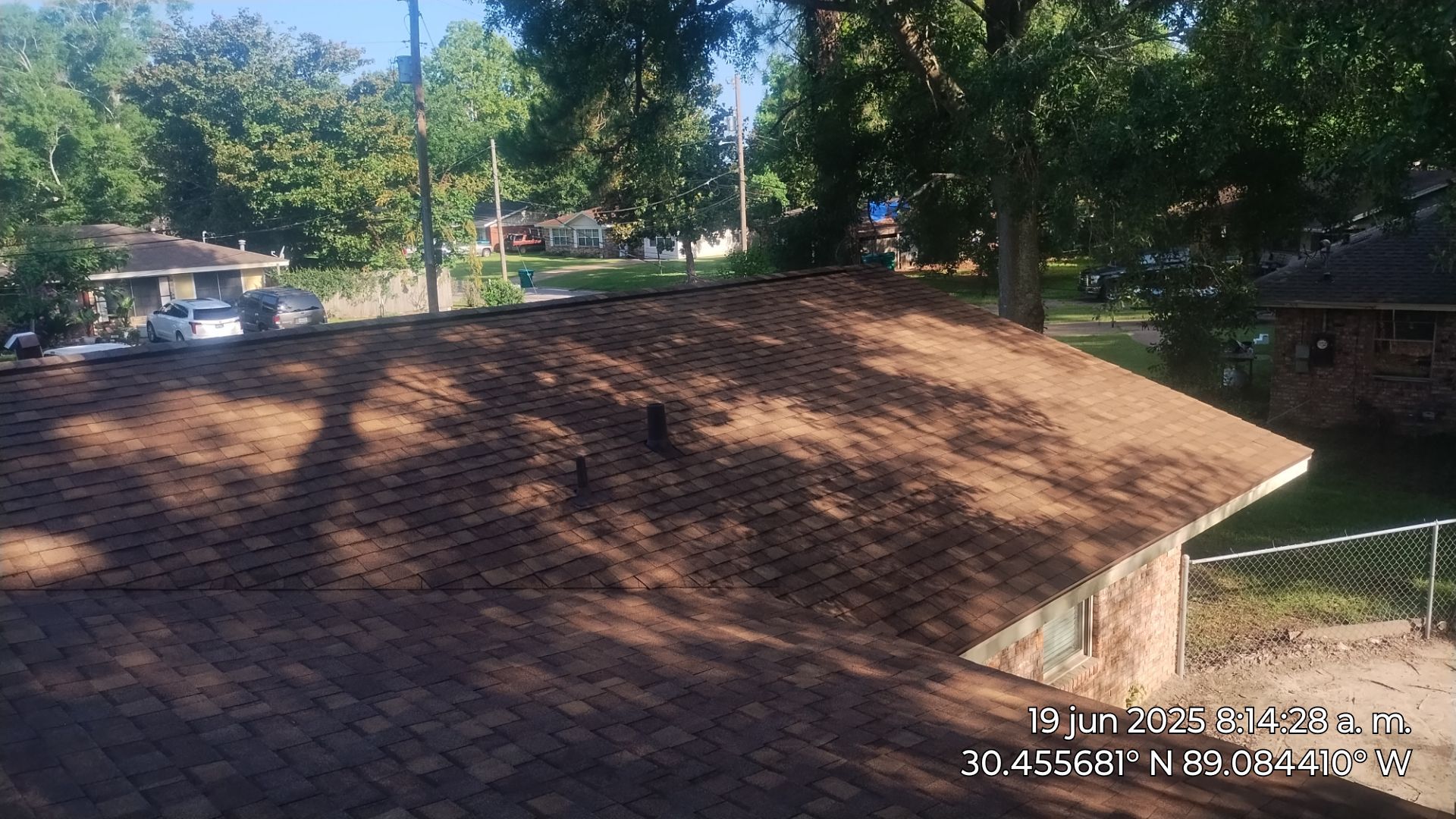 Old roof replacement by Husband Roofing & Contracting