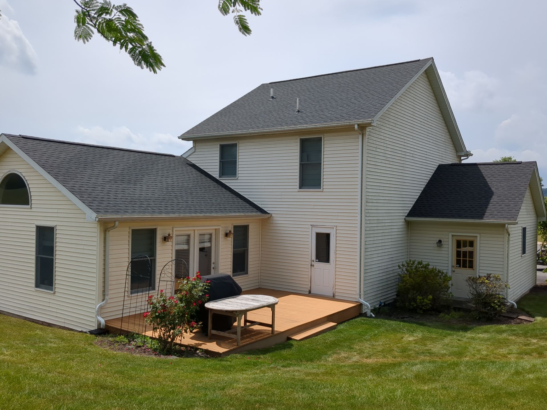 GAF Roof and ProVia Door Upgrade by Esh Builders