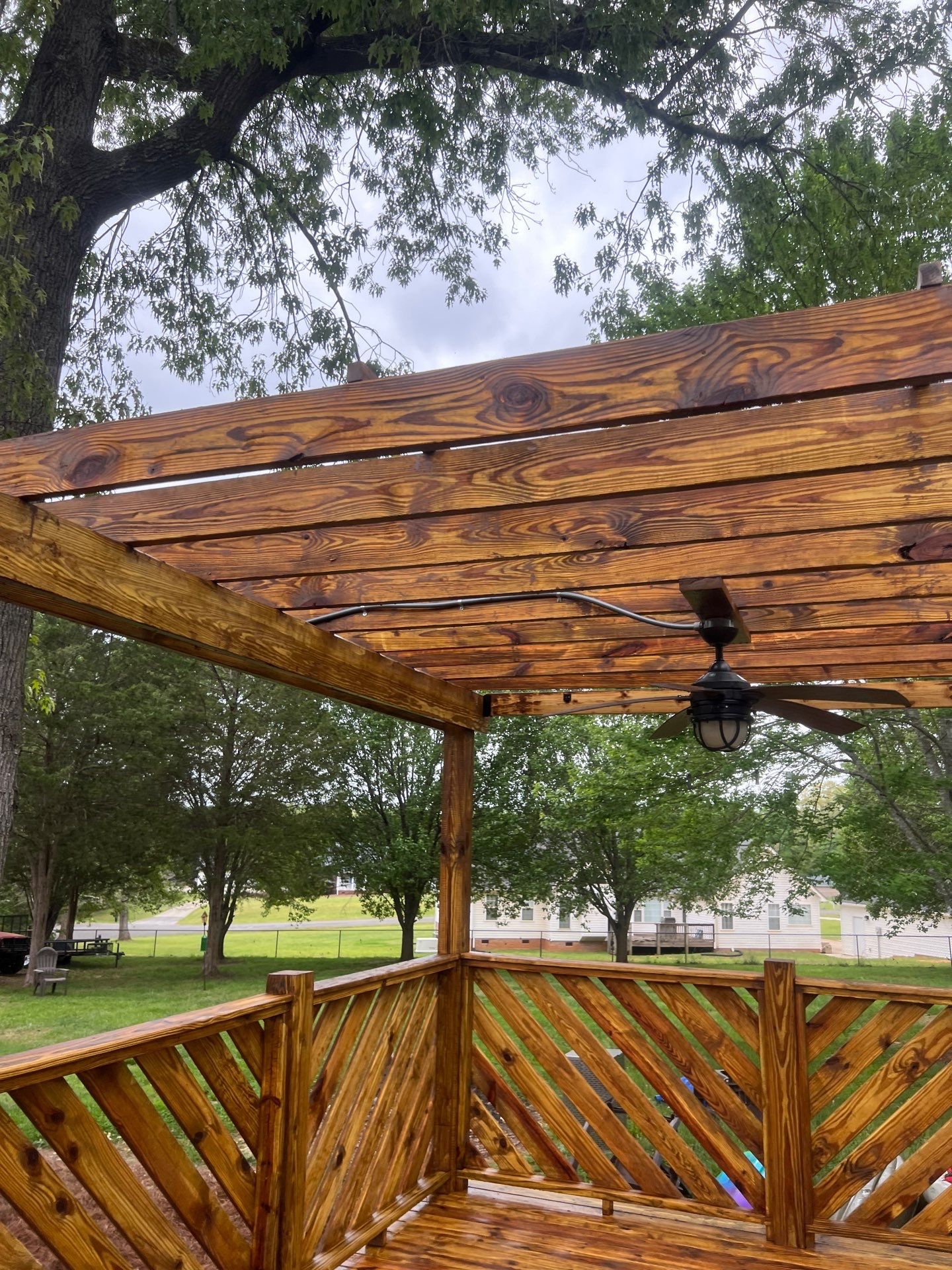 Pergola using Wood Sealant by DuraSeal