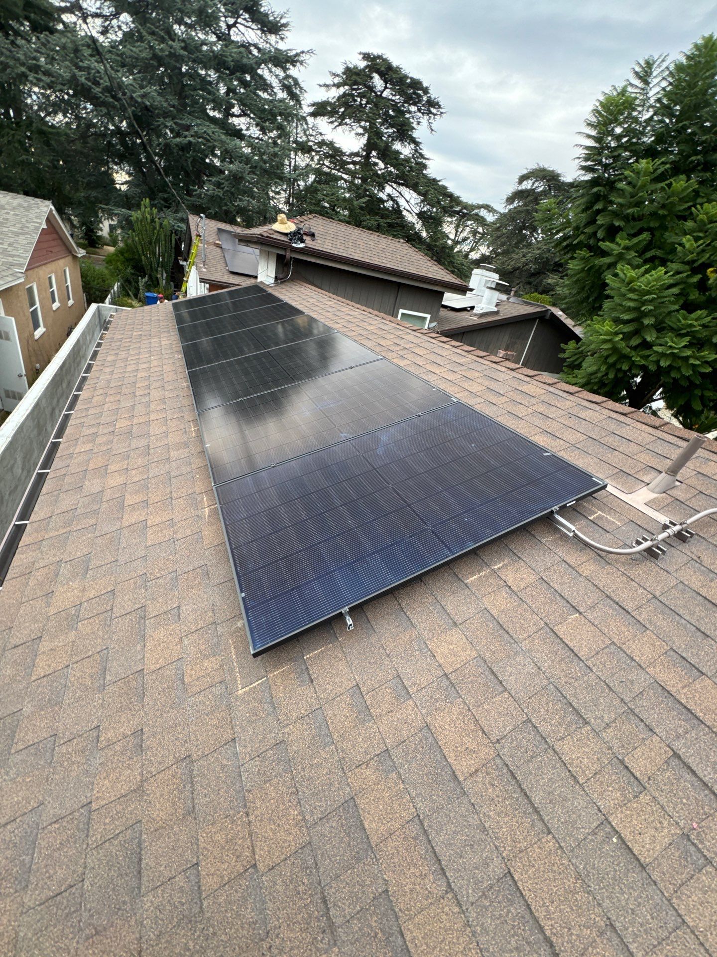 Los Angeles Solar Panel Installation with Franklin Home Power Battery Storage by AWS Solar