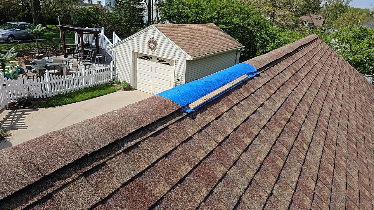 ATLAS PINNACLE COLOR: COPPER CANYON DRIP EDGE: ROYAL BROWN by Eagle Eye Roofing