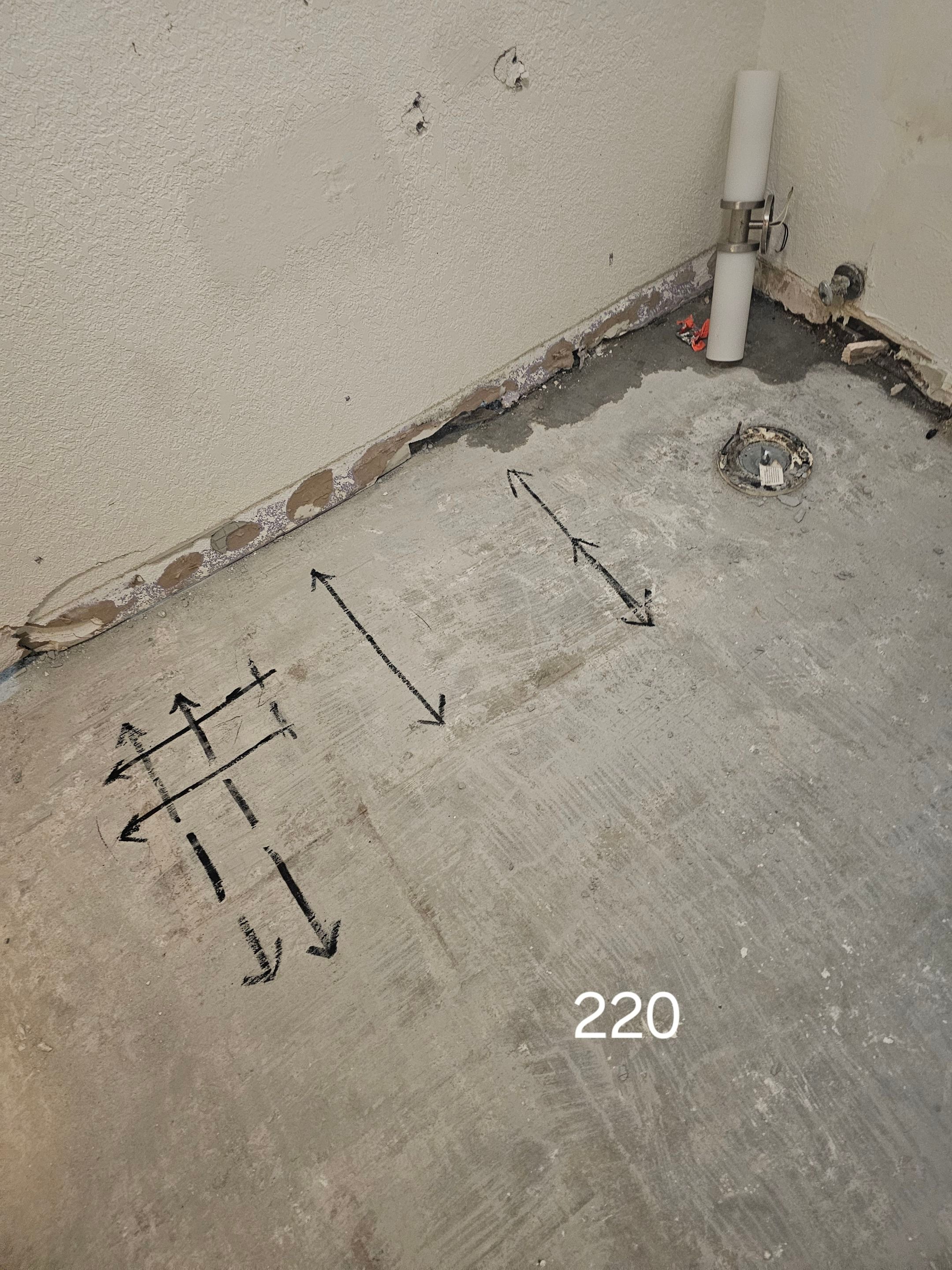 Concrete Scan for Plumbing Work by Alsip Locating Service, LLC