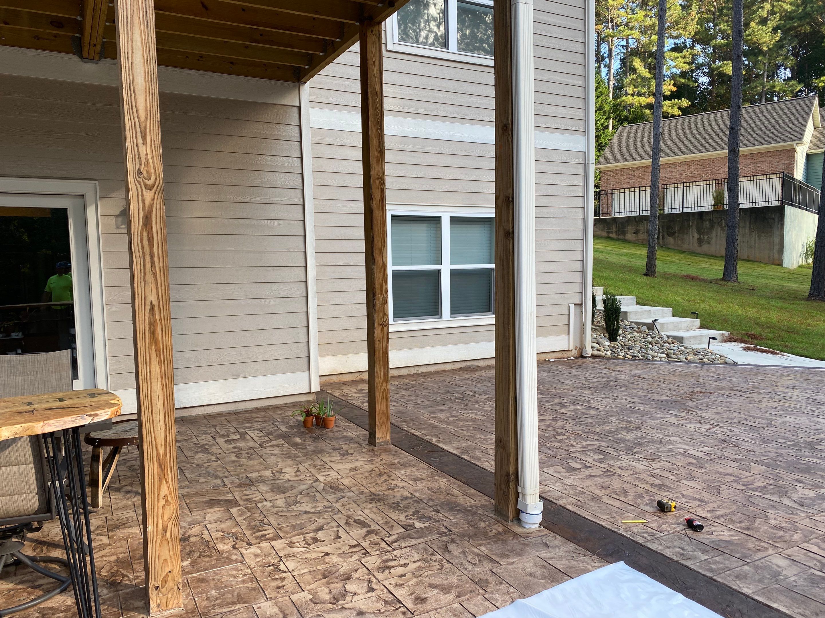 Outdoor Kitchen using Clifrock Panels by Xtreme Concrete Services