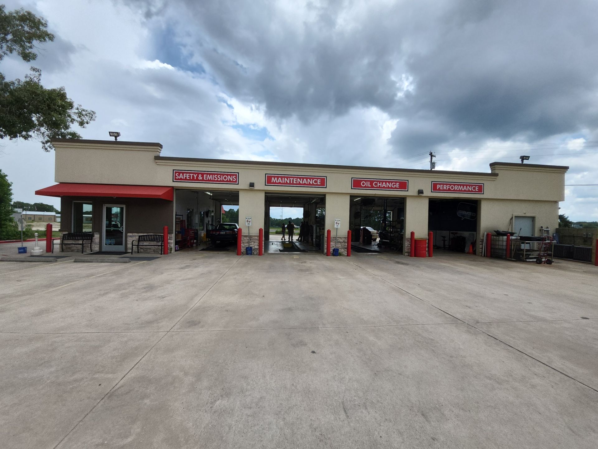 Commercial Exterior - Grease Monkey Oil Change by Fresh Coat Painters of Cypress