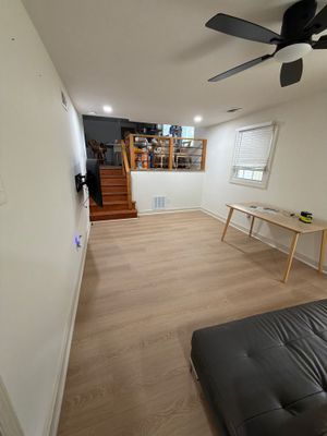 Light Wood-Look Plank Flooring Installation in Decatur