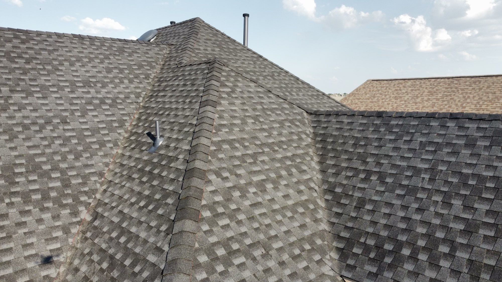 Residential Roofing Installation using GAF Timberline HDZ Charcoal by OneSource Roofing and Restoration