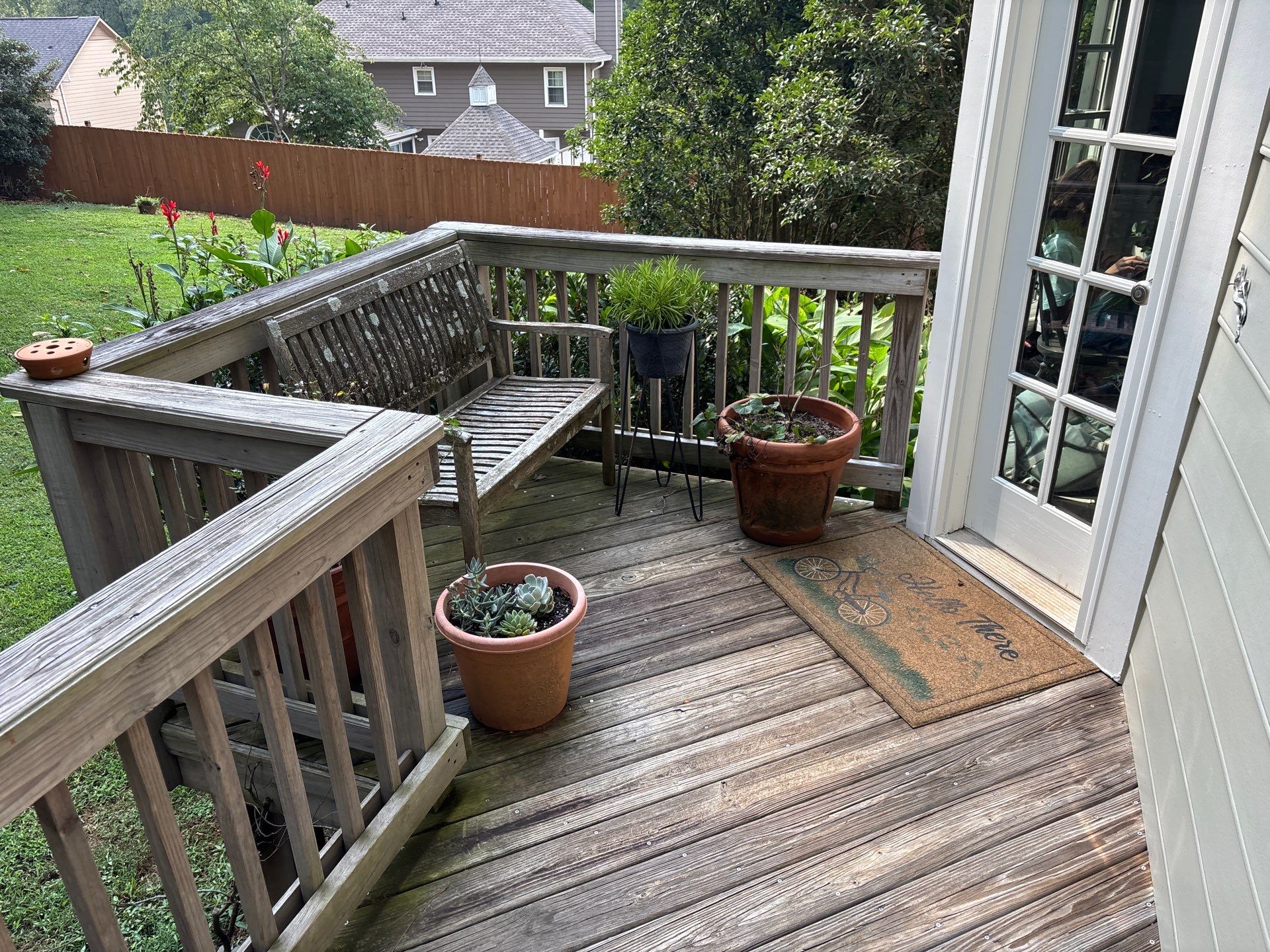 Pressure Treated Wood Resurface by Nelson Exteriors 