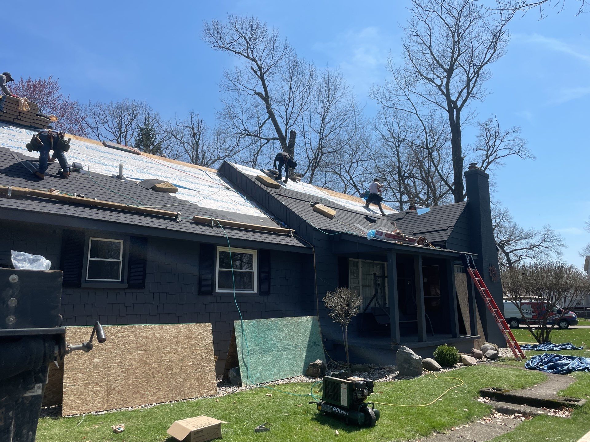 Roof Replacement using CertainTeed Landmark by 180 Contractors