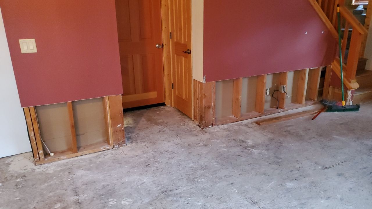 Water Damage Repairs by The Tahoe Tradesman