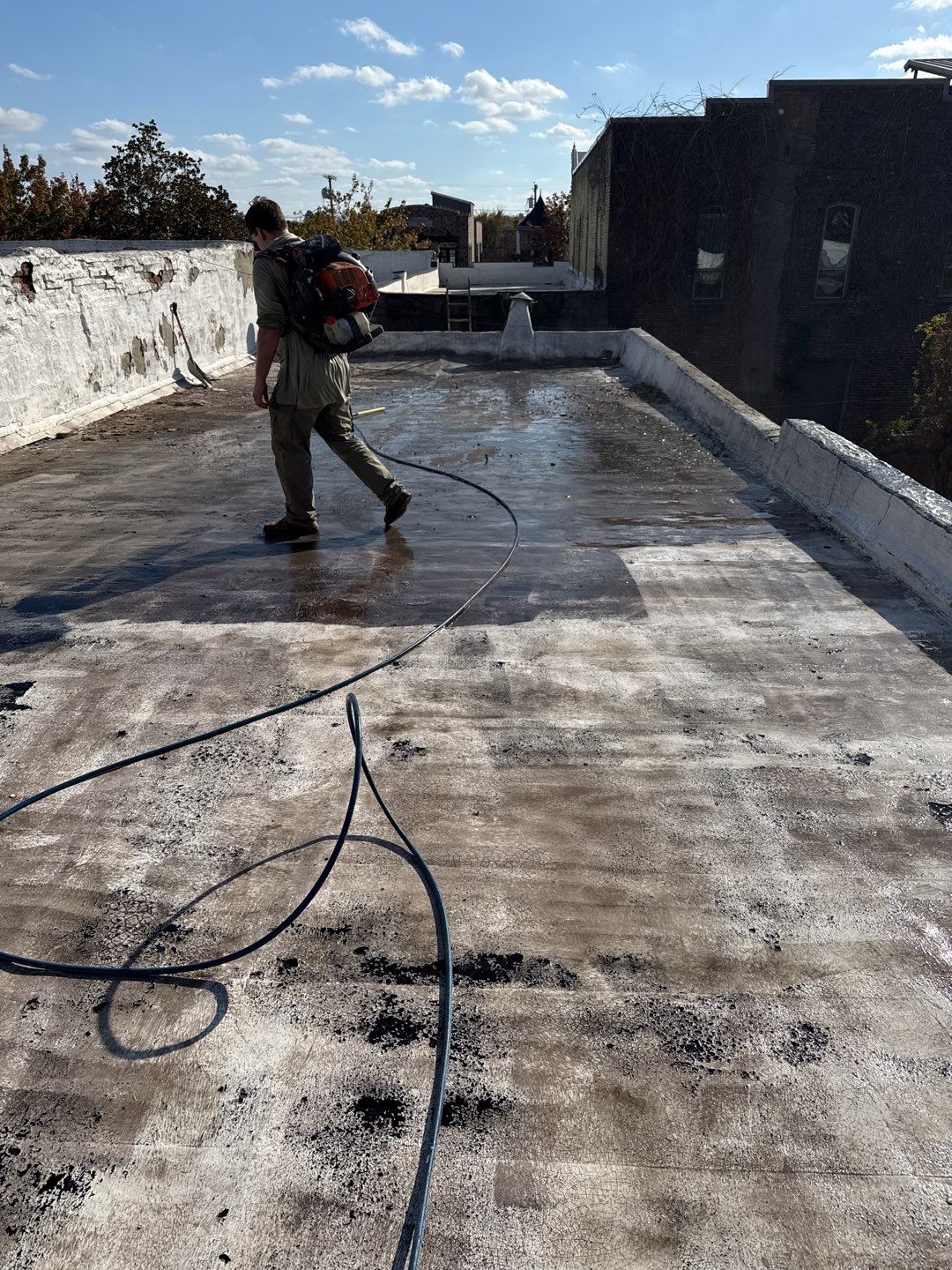 Heath Hyde, P.C. – Commercial Foam Roof Restoration in Sulphur Springs, TX by All Star Roofing LLC