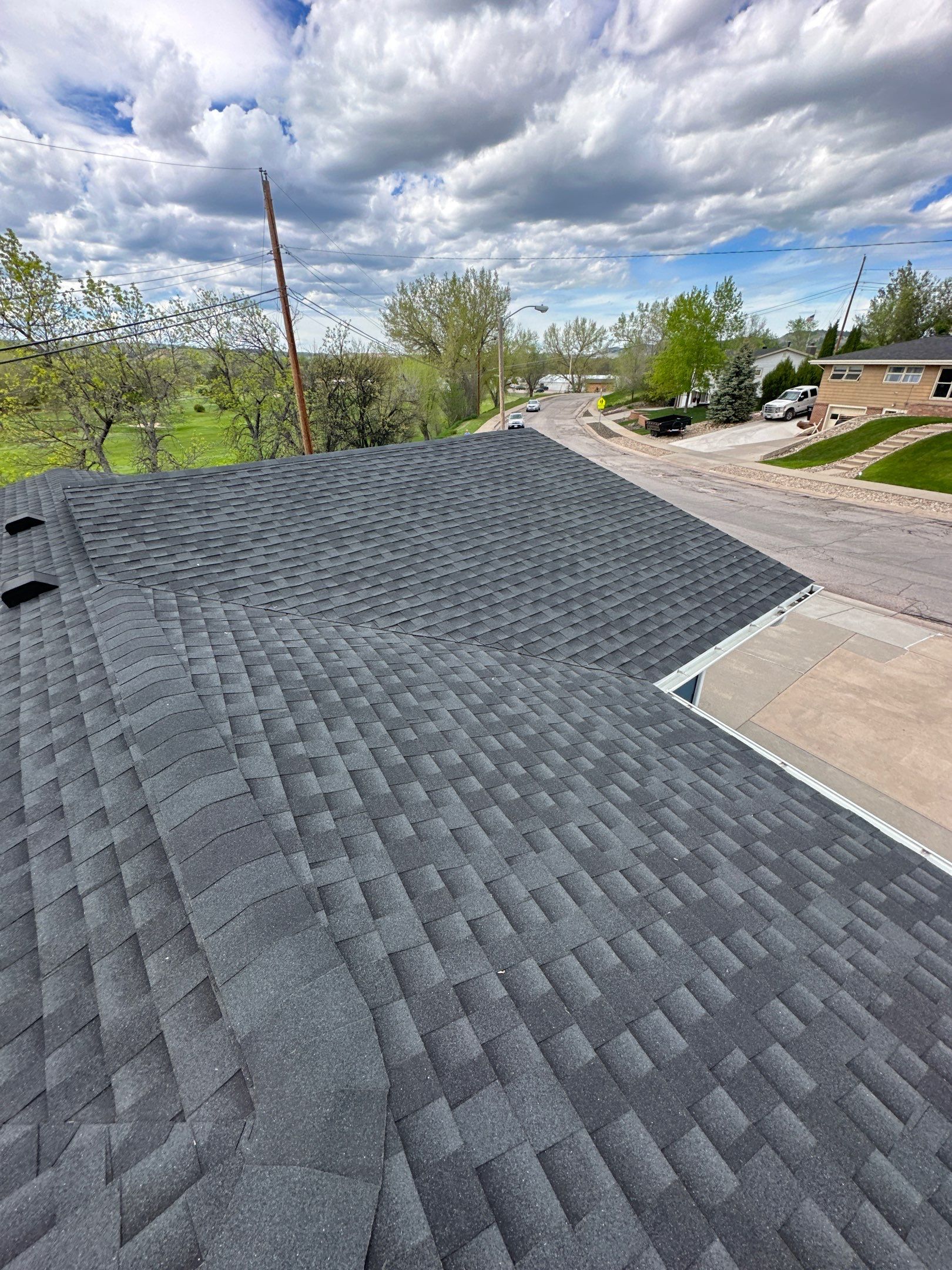 Residential Roofing Installation using Malarkey Shingles by Weather-Tite Exteriors LLC