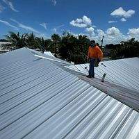 24ga 1" Nail-Strip Mill Finish by Total Roofing System The Metal Roof Experts