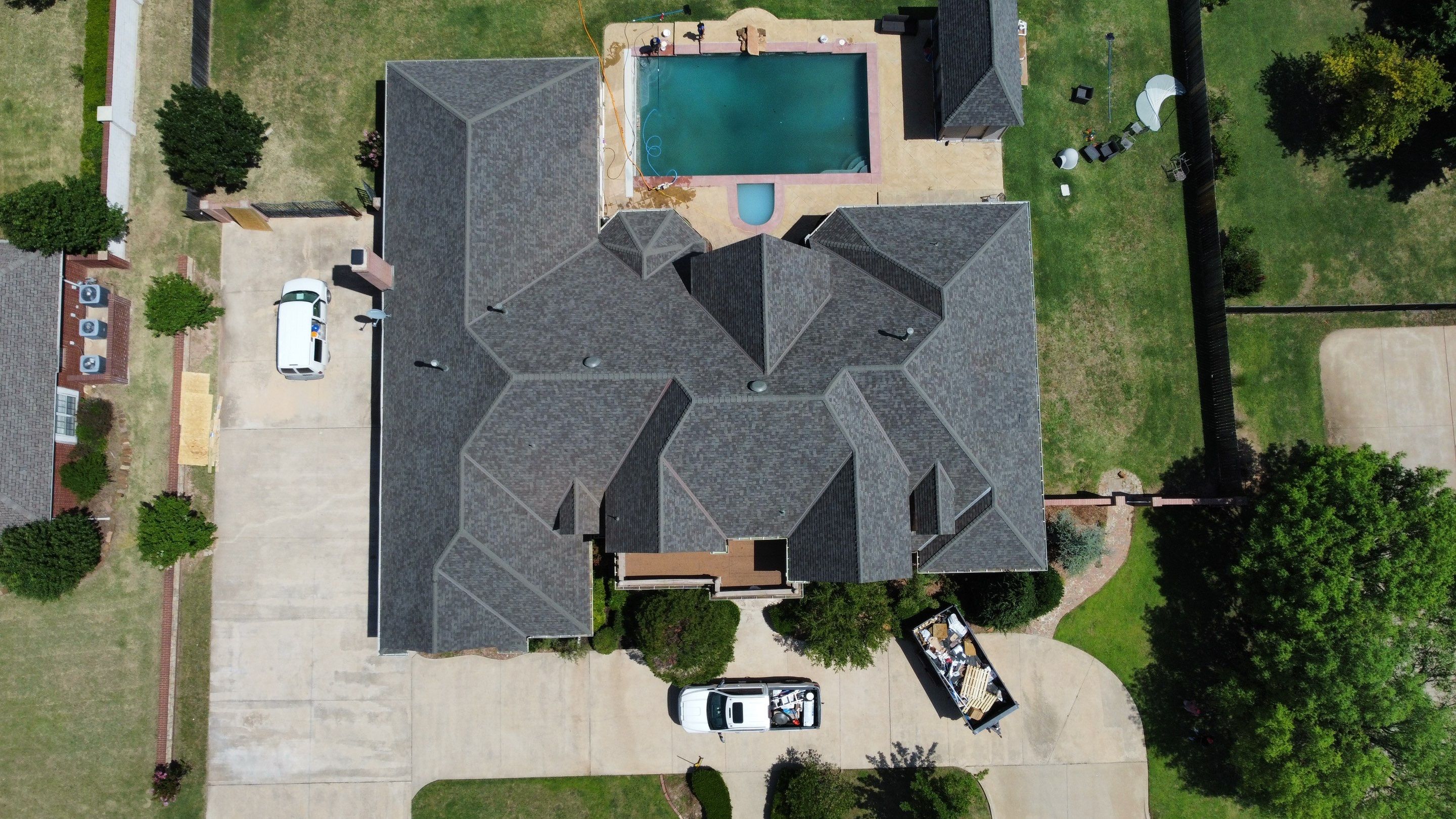Residential Roof Replacement using CertainTeed Landmark (Weathered Wood) by Sentry Roofing
