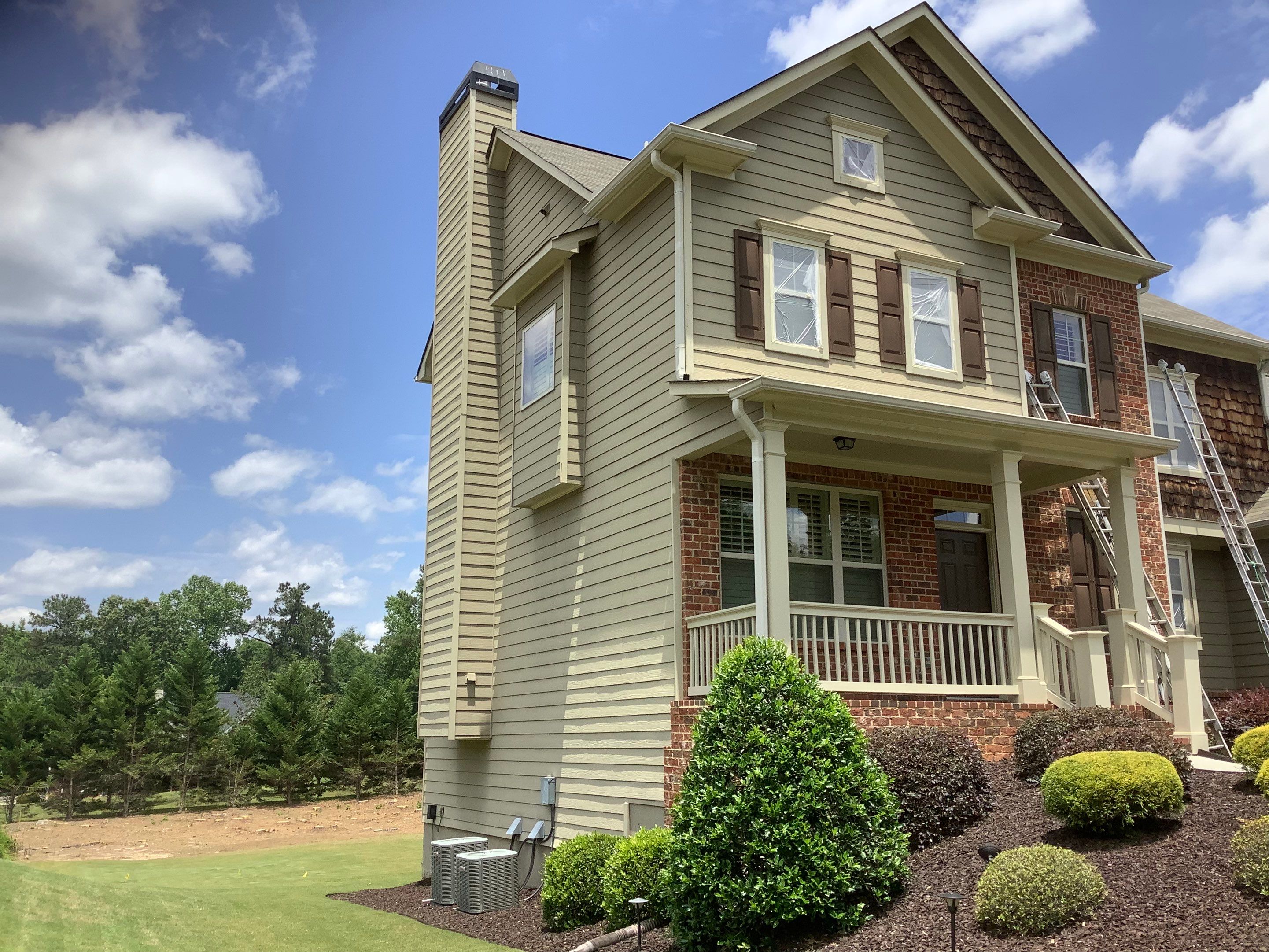 Full Exterior Painting and Siding Refresh in Powder Springs by Swift Home Renovations