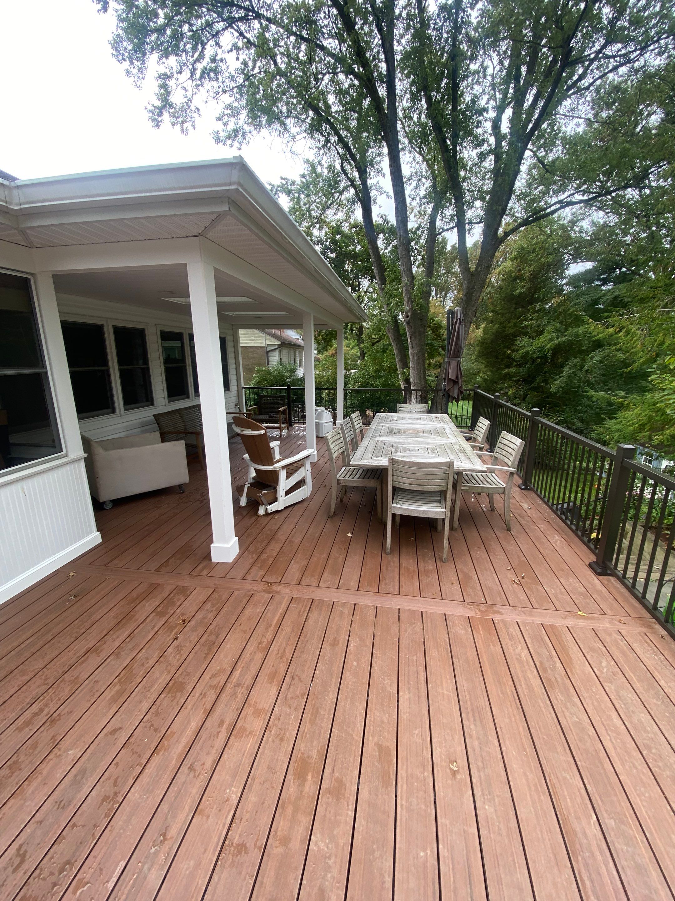 Deck Transformation using Timbertech & Azek by The Smet Companies, LLC
