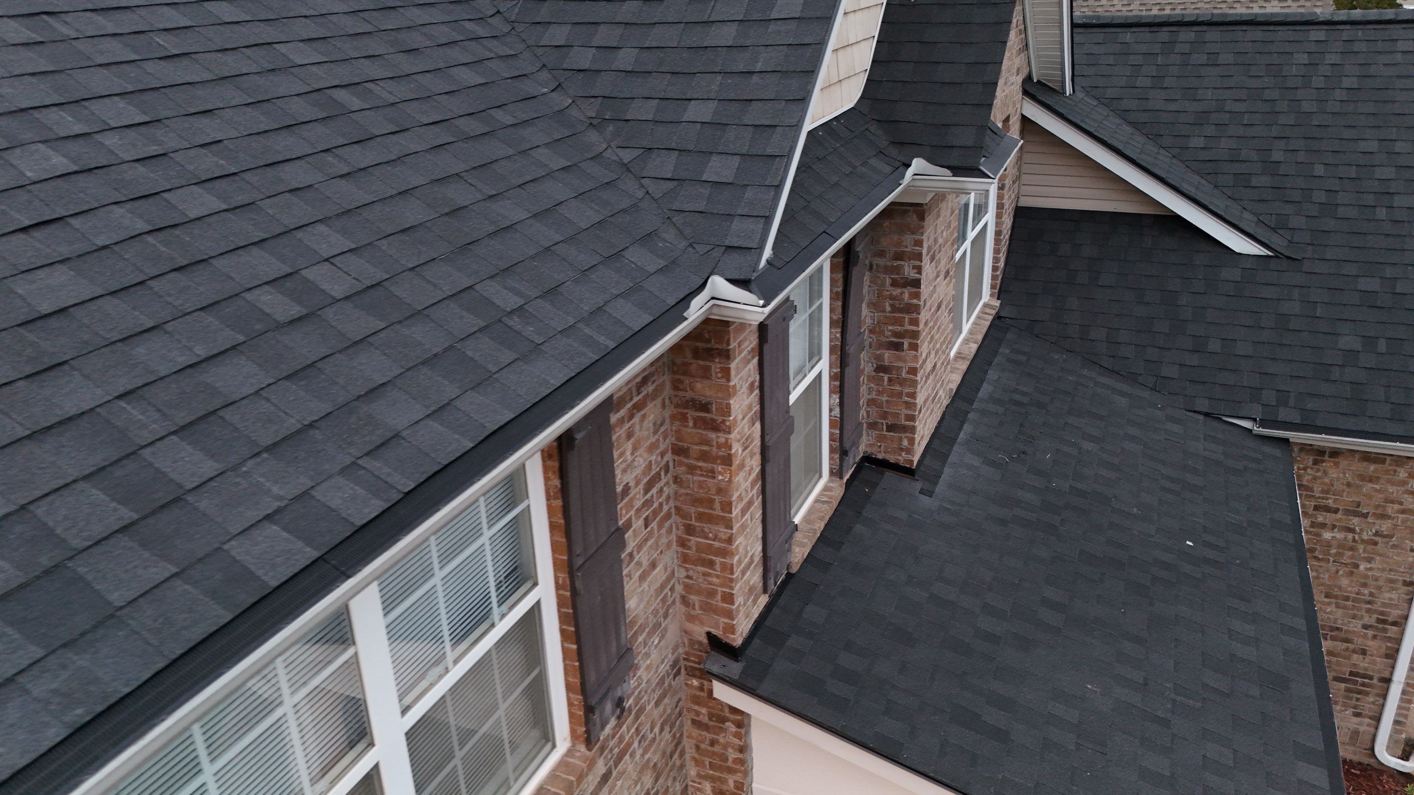 Charcoal Black Re-Roof by Royal House LLC