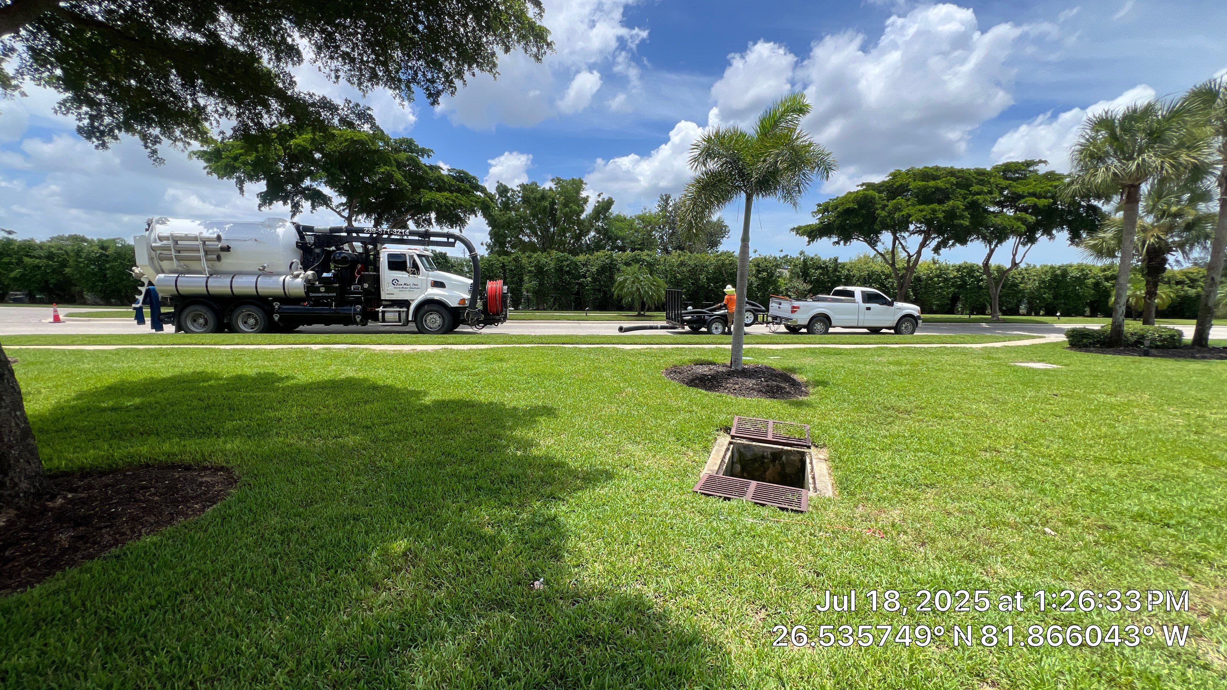 Ft. Myers Community Stormwater System Maintenance by APS Power & Water