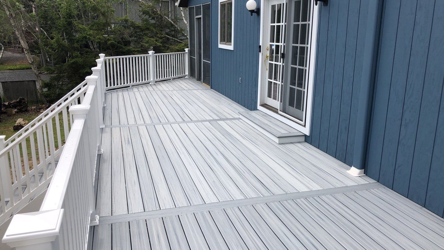Krentar Composite deck by Burke Home Services