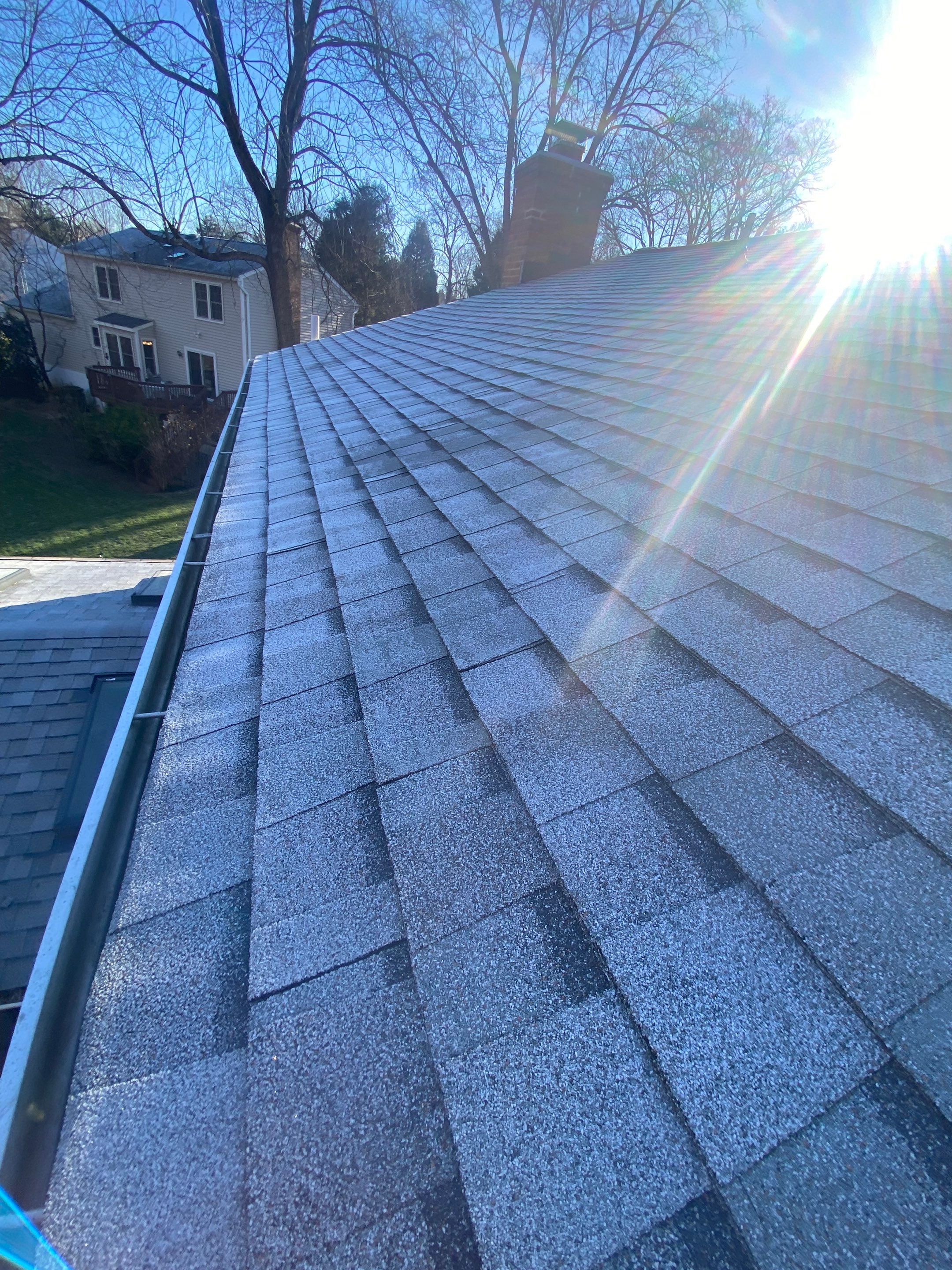 Burke: Residential Roof Replacement with CertainTeed Landmark Pro in Max Def Cobblestone by RM Banning, Inc.