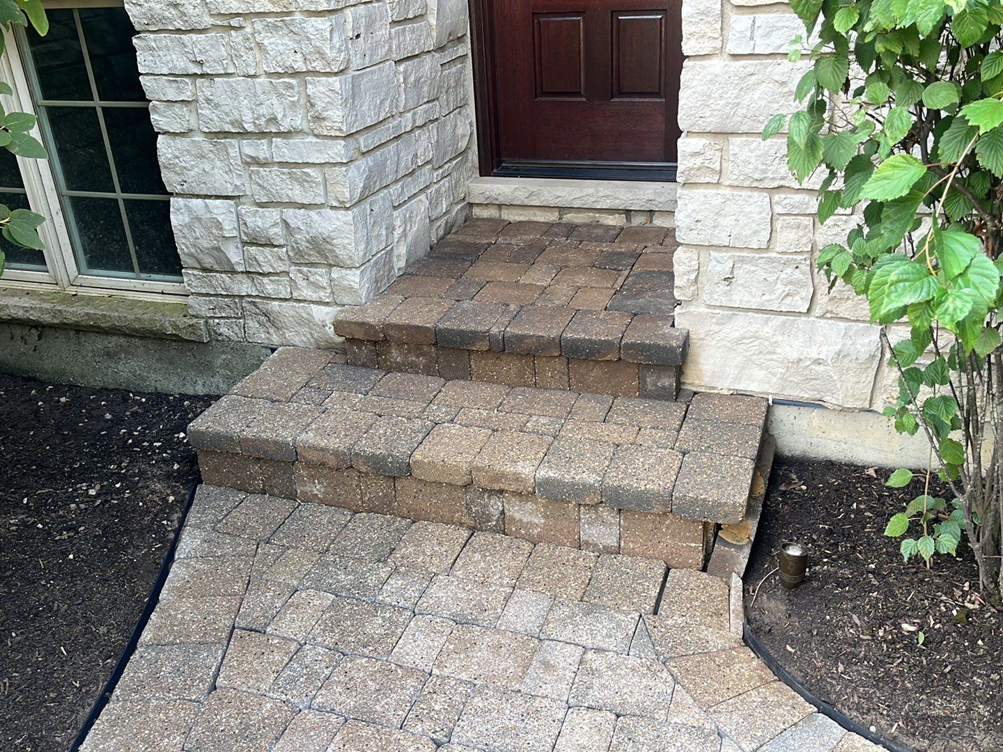 Brick paver clean, sand and seal.  using Surebond SB-1300 by Northern Power Washing LLC.
