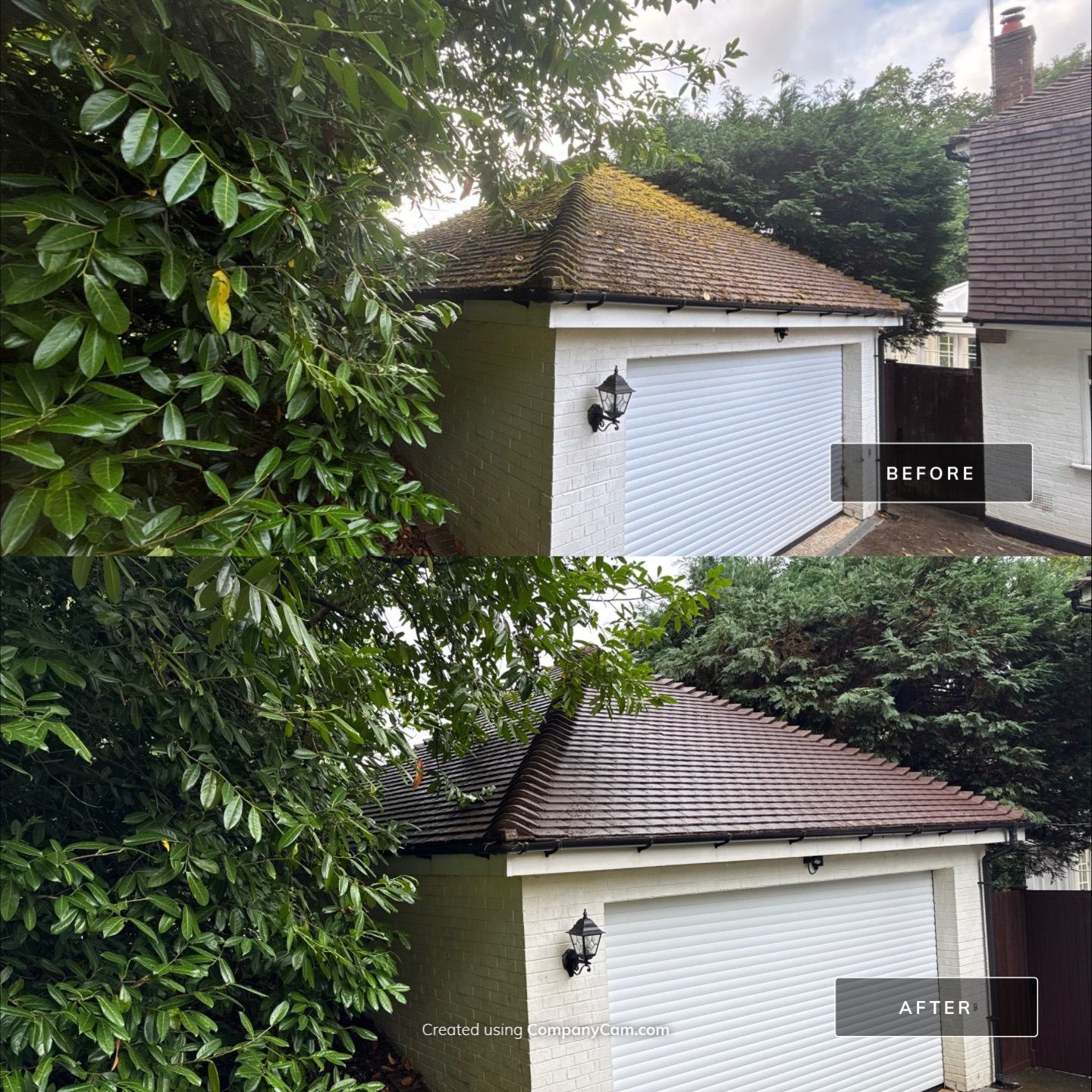 Resin Driveway Clean using Honda 15lpm Low Pressure Washing Machine by Ges Exterior Cleaning ltd
