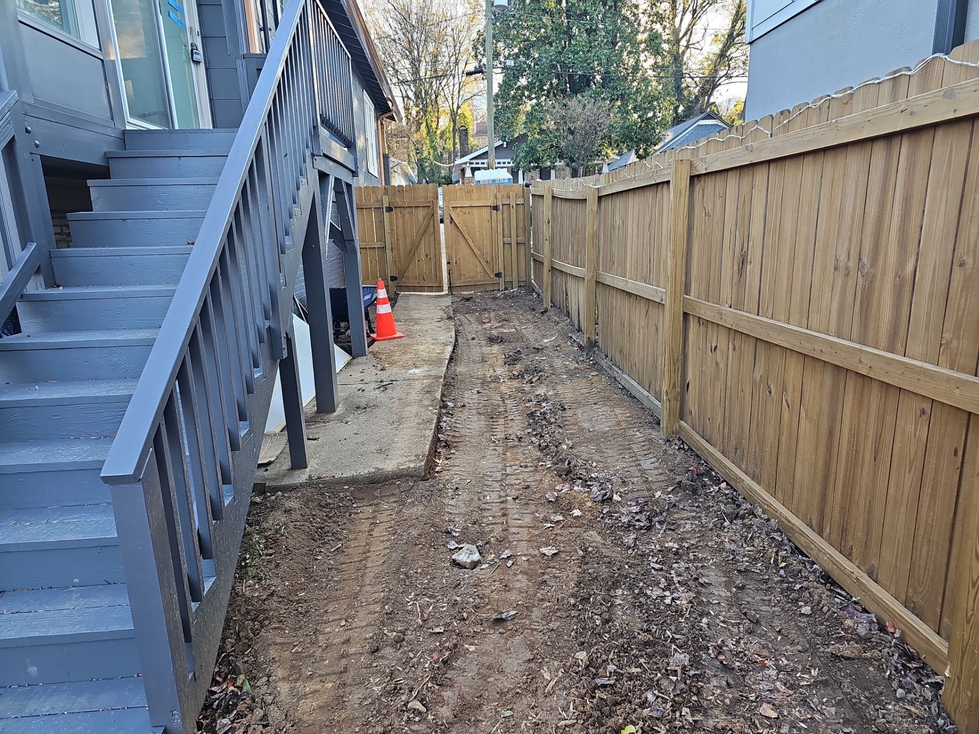 Residential Landscape Project Design/Build by Carolina-Metro Landscape, Inc