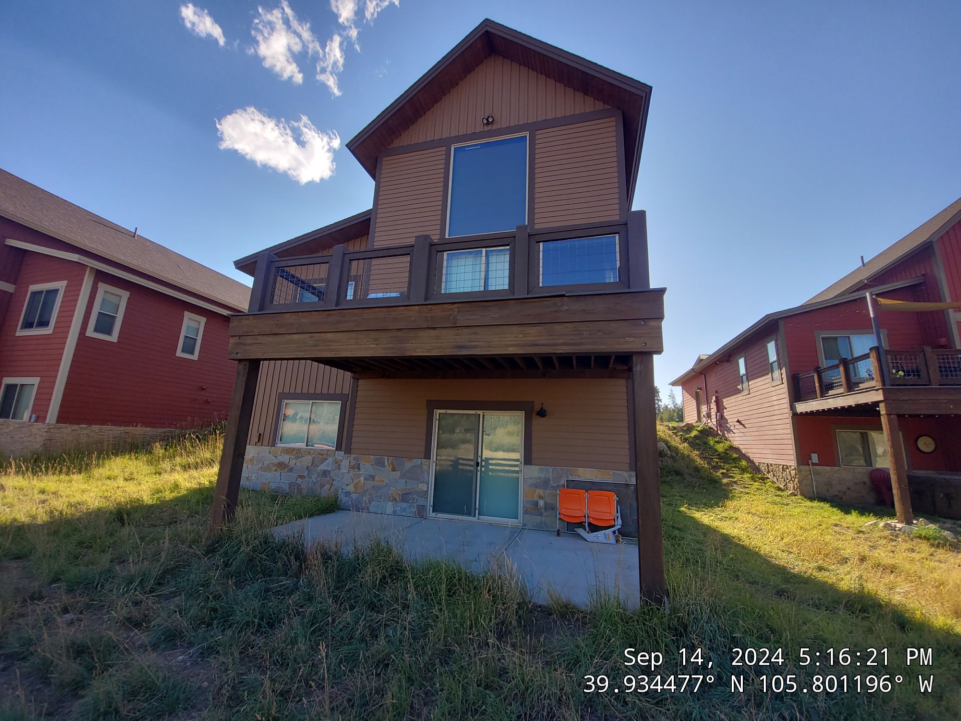 Exterior Painting Using Stain by Wheatley Creek Services