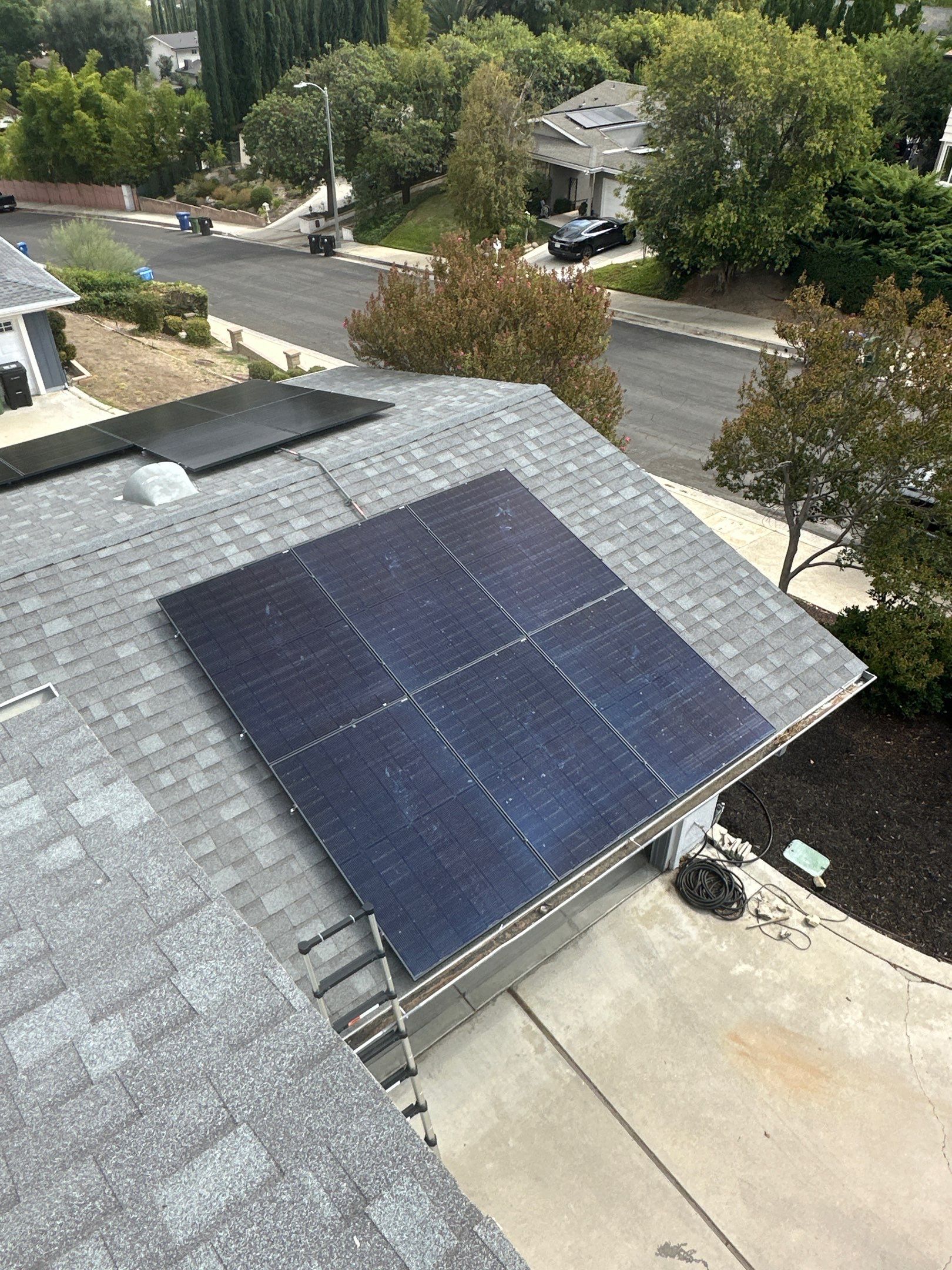 Residential Solar Energy System Installation with CertainTeed 440W Panels in Los Angeles by AWS Solar