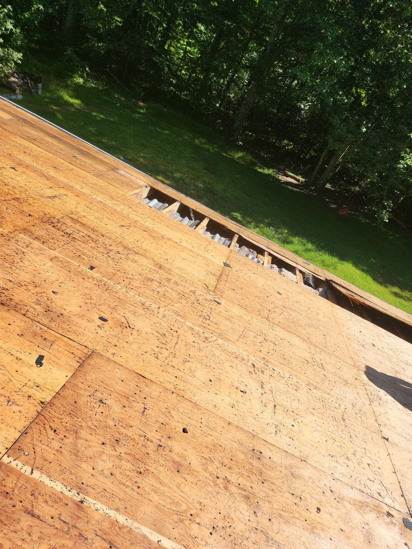 Commercial Roofing Installation using Owens Corning TruDefinition Duration AR - Harbor Blue by A Plus Exterior