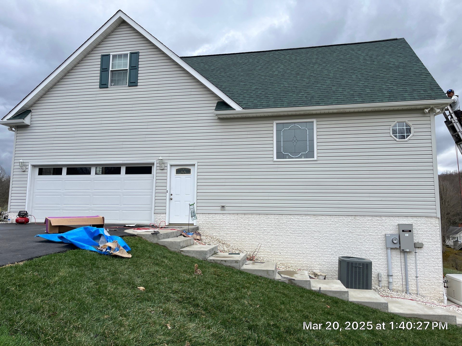 Residential Roofing Installation using Certainteed Landmark Pro Shingles by Fahey Roofing + Contracting