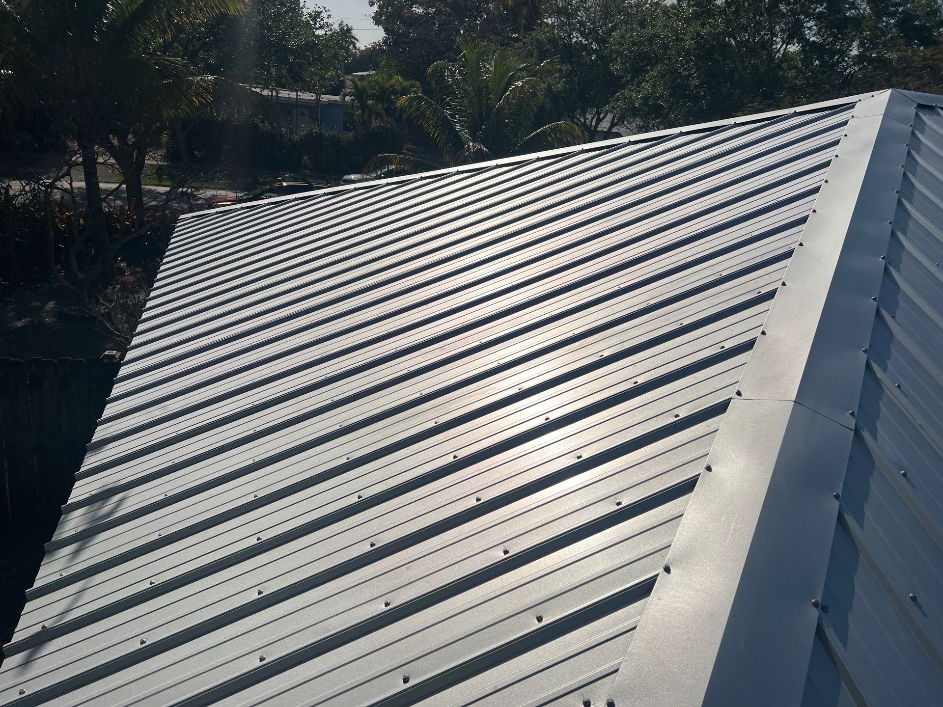Residential Roofing Installation using Durabull Classic Rib Panel by Durabilis Roofing INC