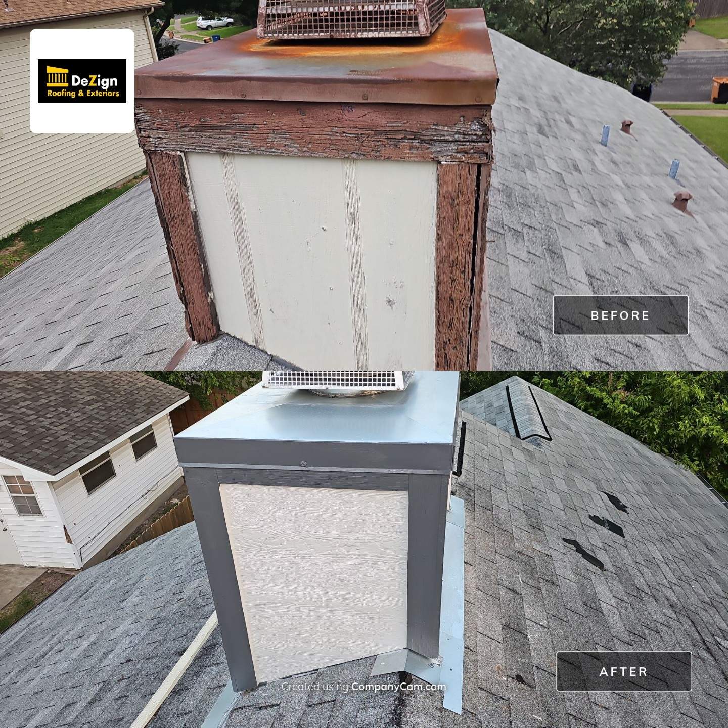 Re-Roof and New Siding and Paint by DeZign Roofing & Exteriors