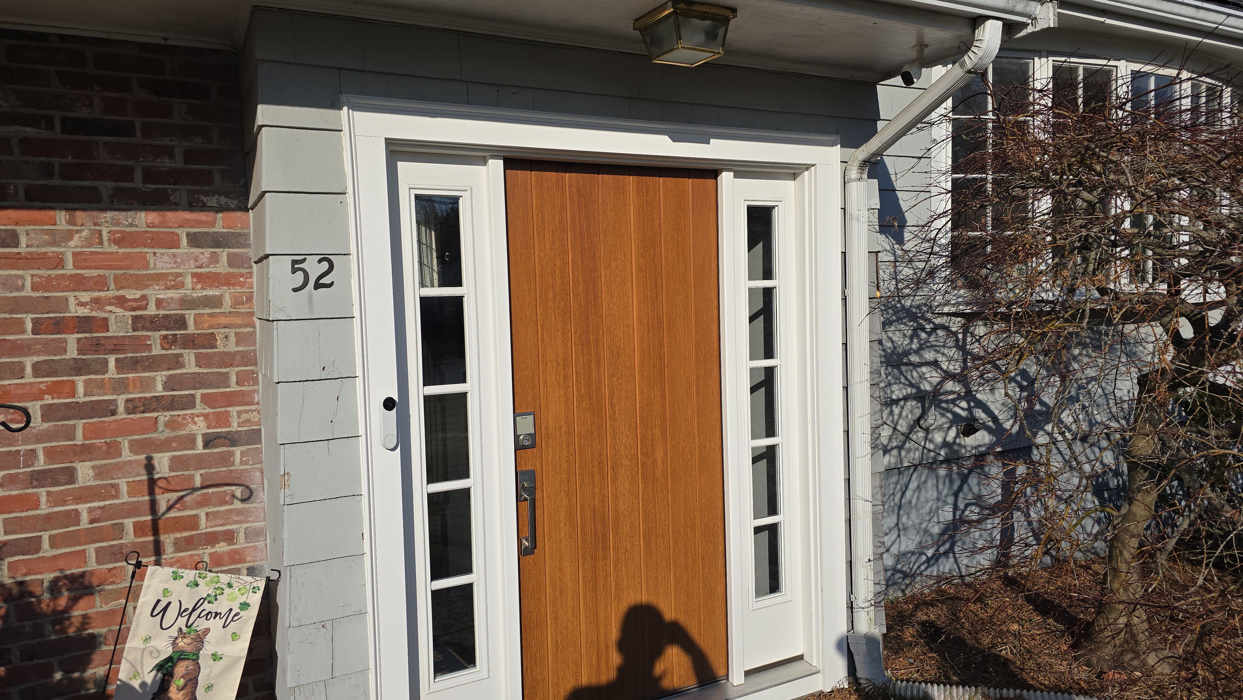 James Hardie clpaboards and Board and Batten style in Natick, MA by UBrothers Construction