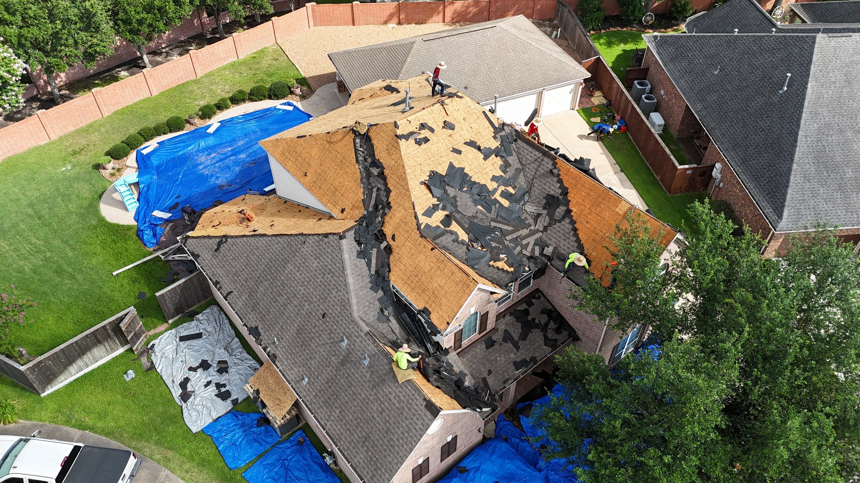 Residential Roofing Installation using IKO Nordic in Cypress by Core Four Roofing