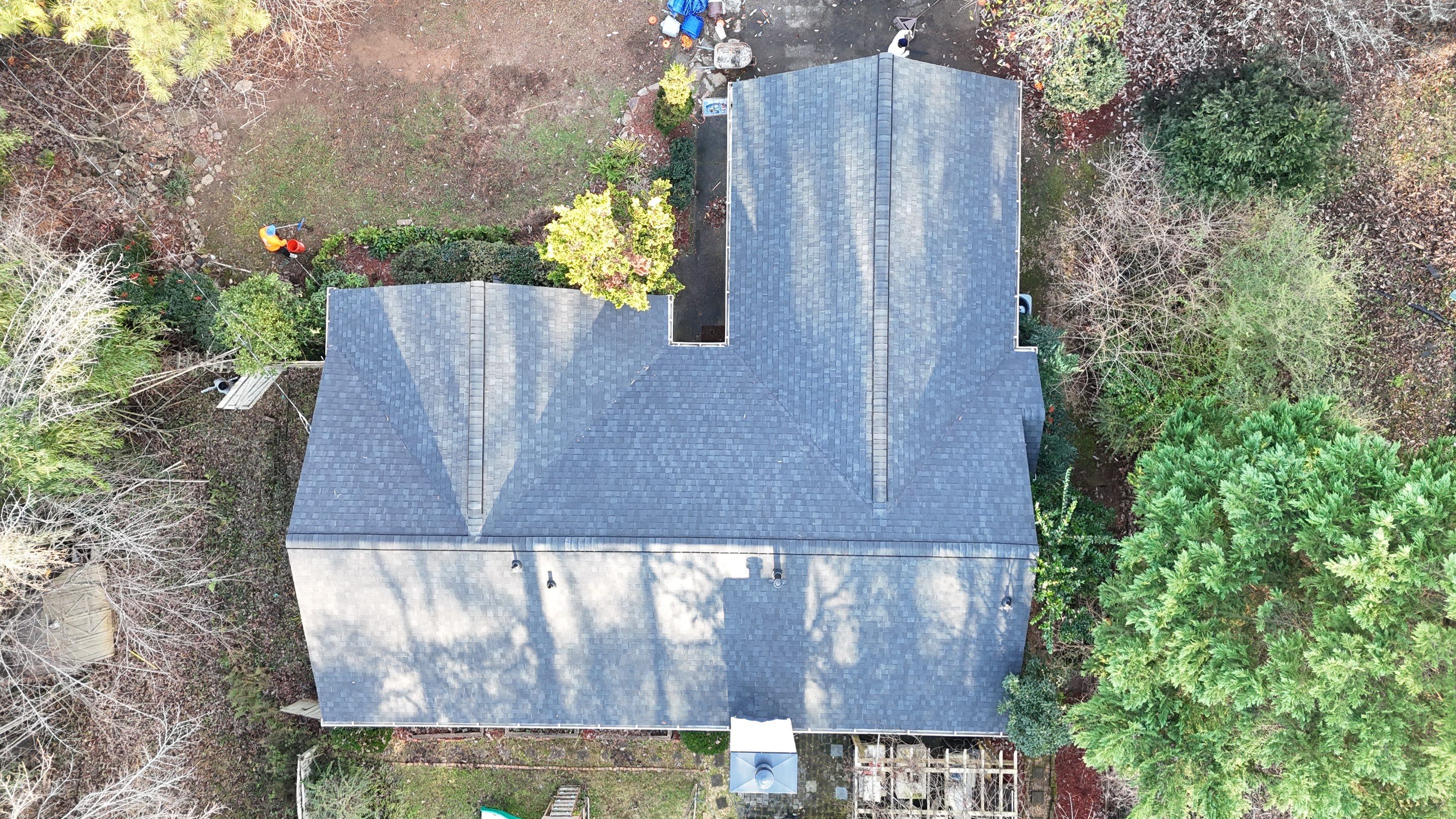 Woodstock, GA Roof Replacement CertainTeed Landmark Pro Max Def Charcoal Black by Reset Roofing