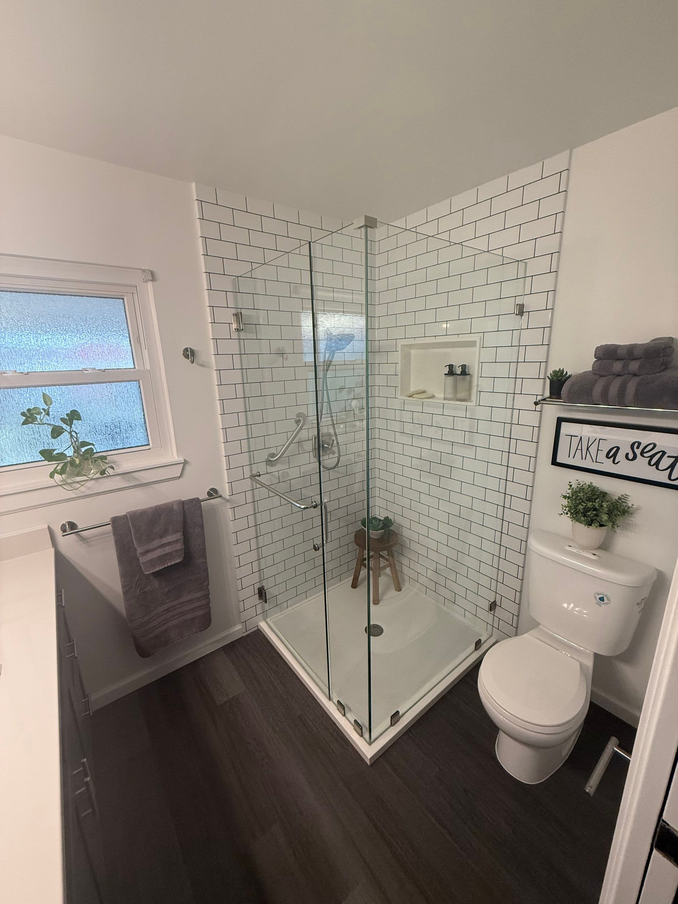 Harmony Hills Small Bathroom Makeover with Custom Walk-In Shower by Legacy Bath and Kitchen 