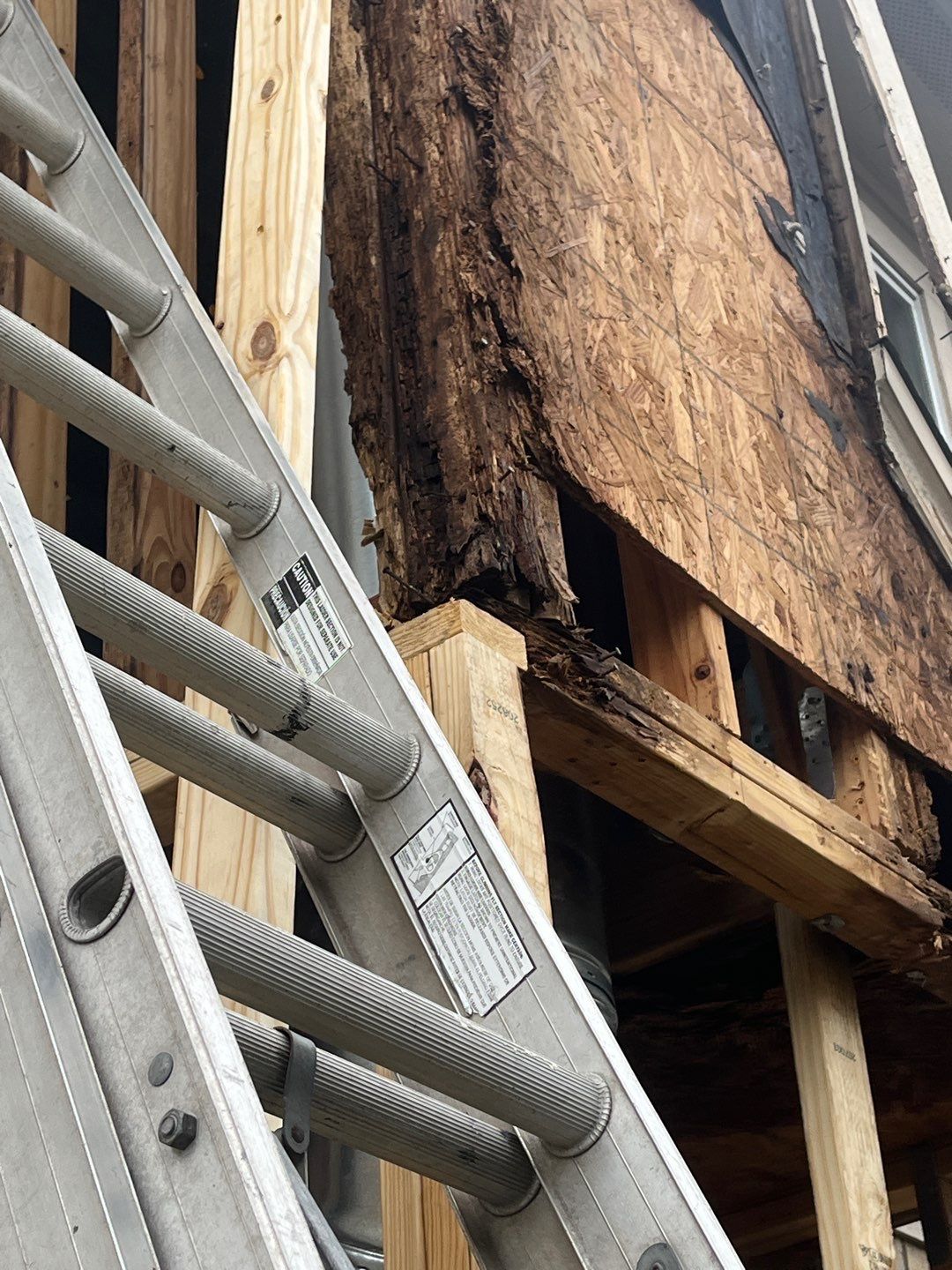 Chimney looks good but its BAD! by Bayfront Roofing and Construction