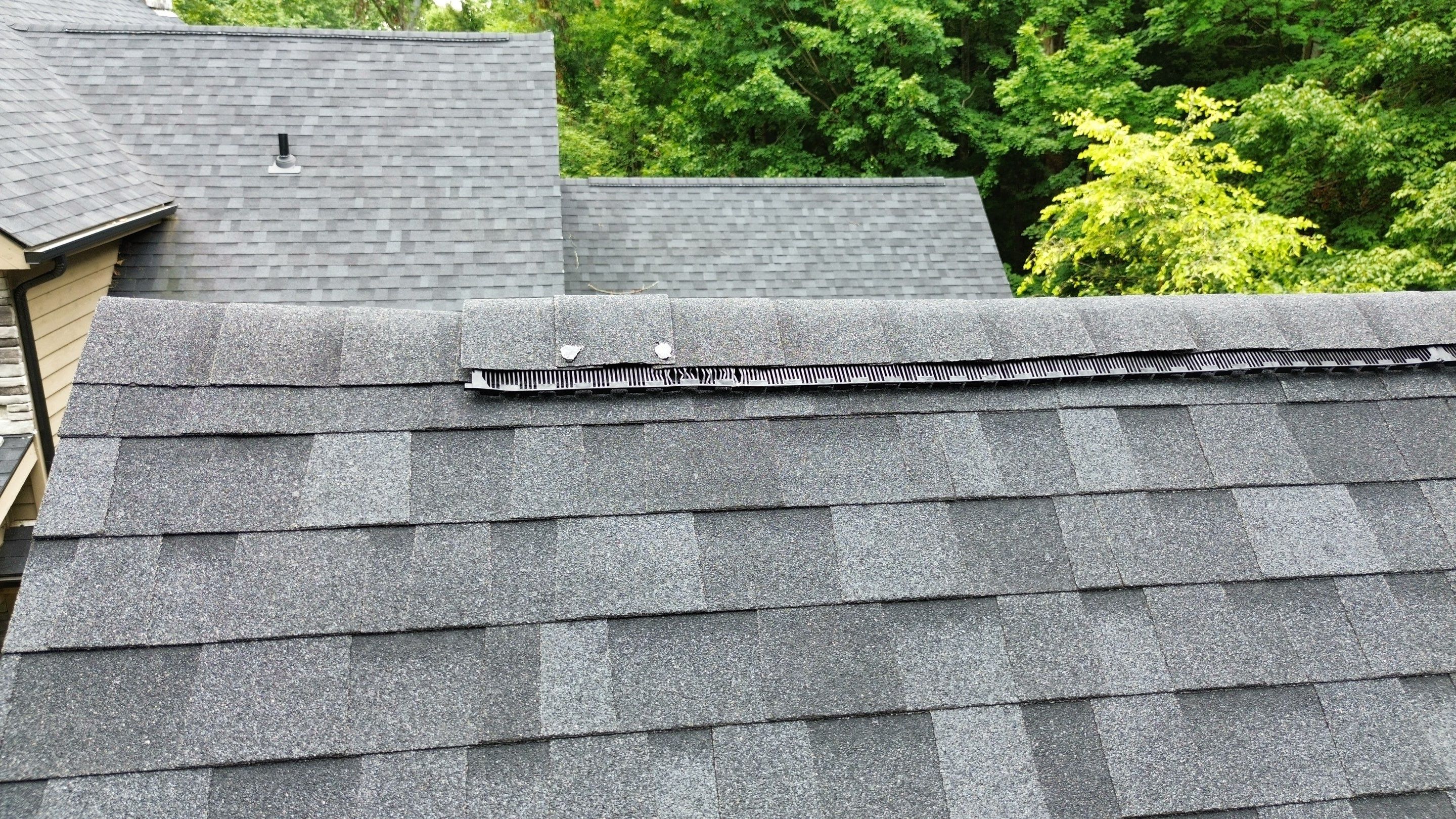 Residential Roofing Installation using Duration Series Shingles - Onyx Black by RoofX 