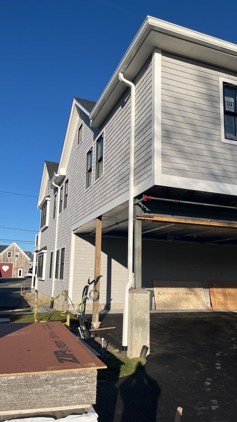 Scituate, MA Gutter Installation using 6" K-Style Aluminum Gutter by Gutter Pro Enterprises