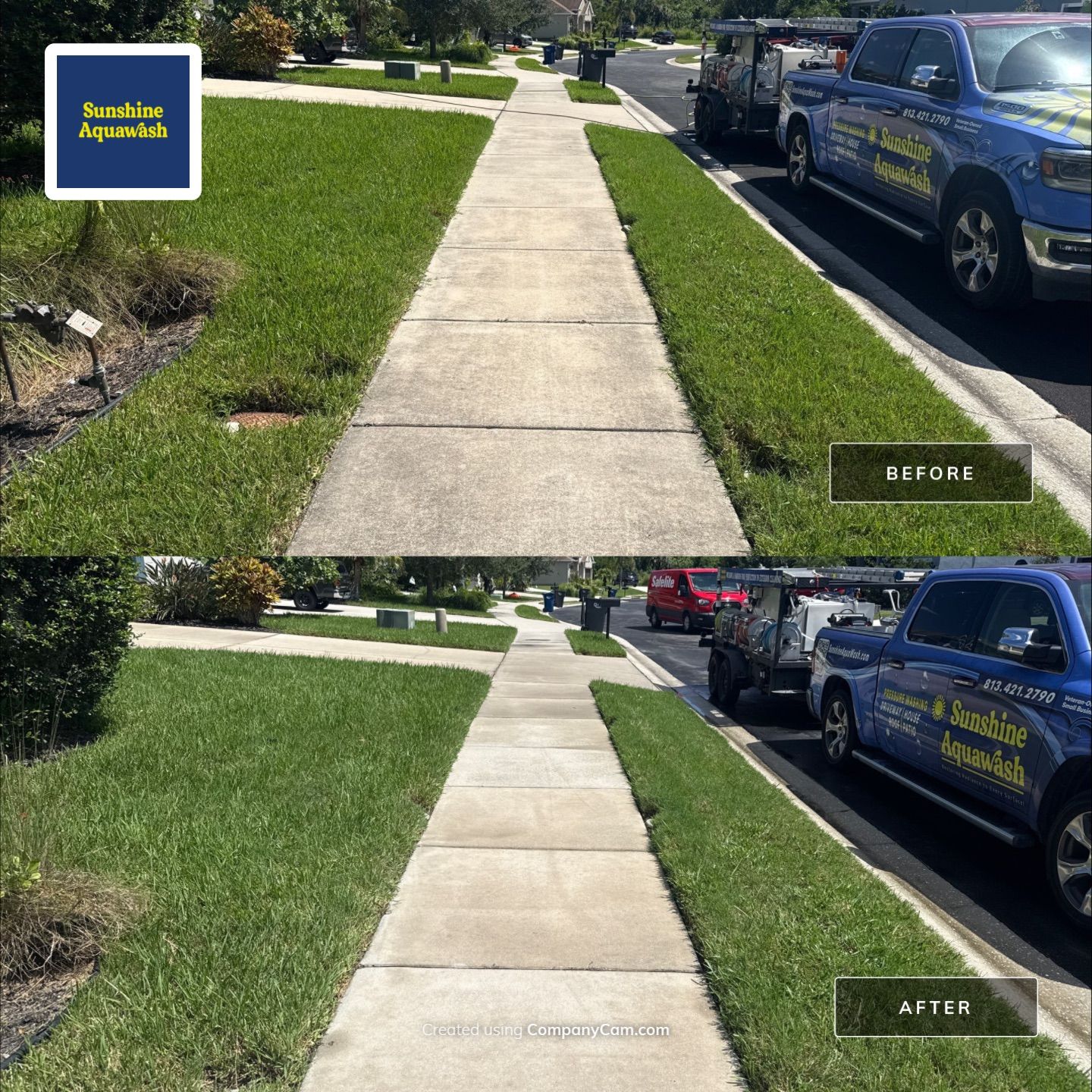 🏡 Full Exterior Cleaning – Old Mill Preserve, Palmetto, FL by Sunshine AquaWash