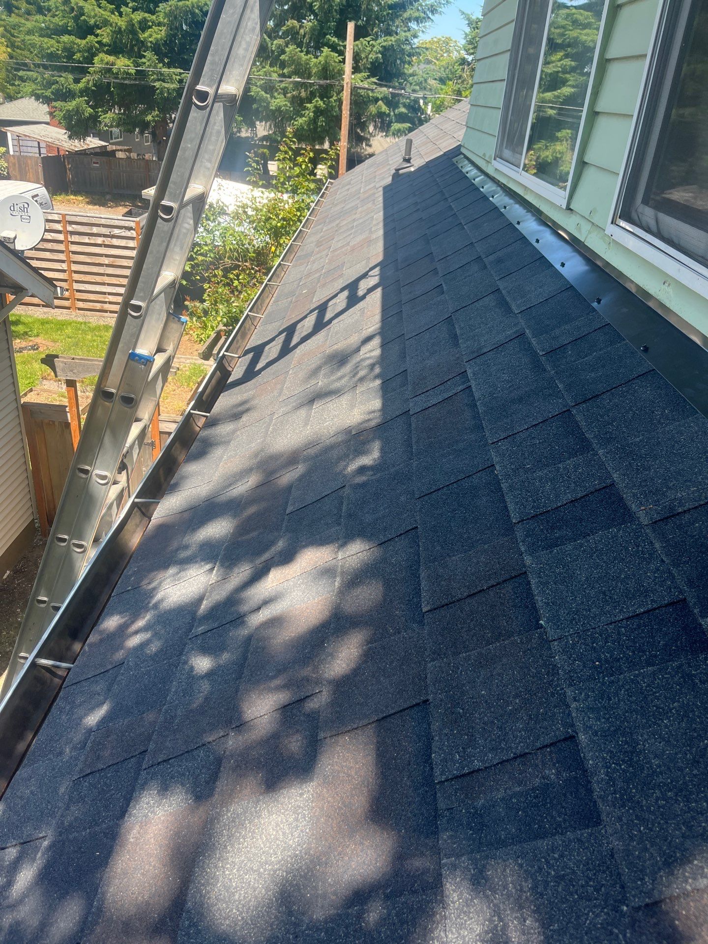 Project in West linn by Tom Leach Roofing
