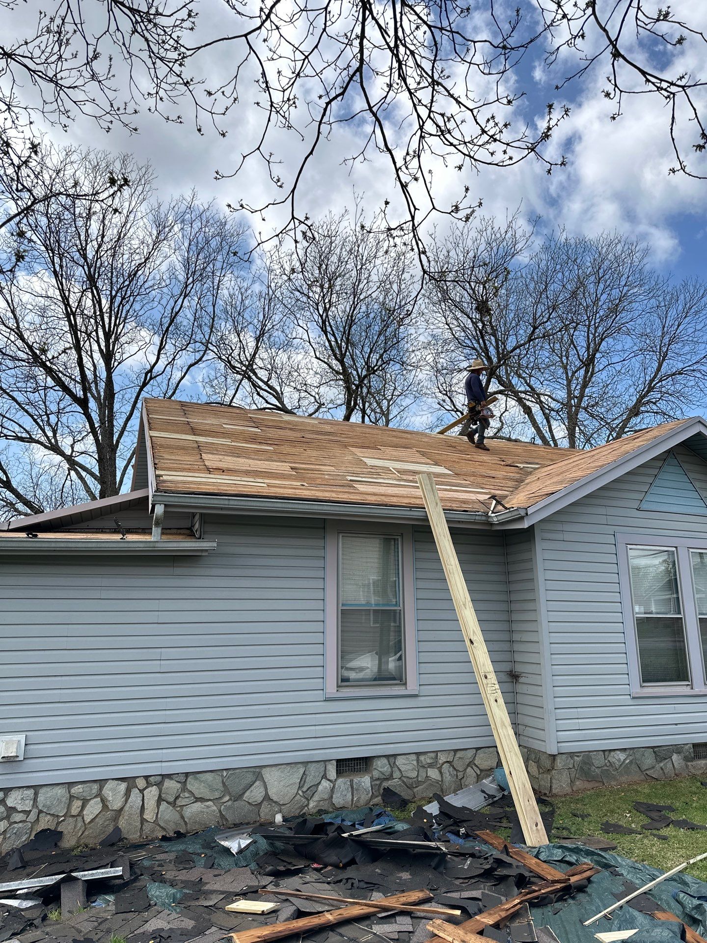 Roof Replacement - GAF HZD in Pewter Grey  by Peak 2 Peak Services LLC