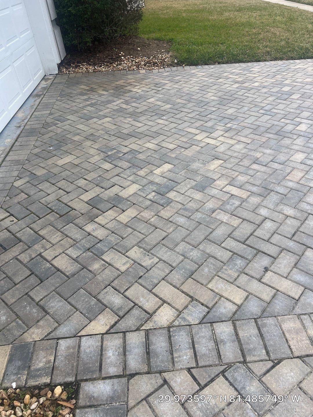 Pavers using Concrete Sealant by DuraSeal