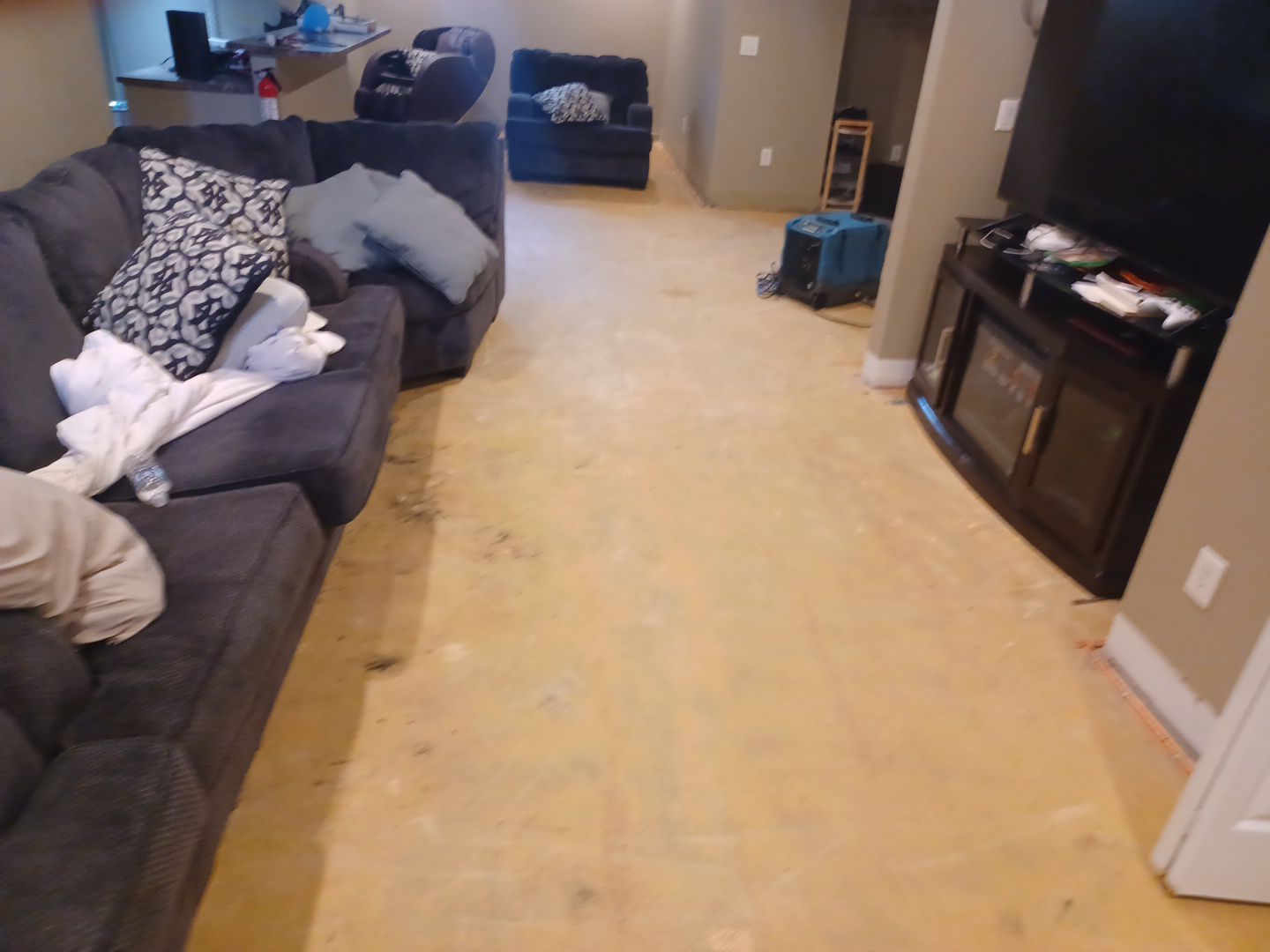 Project in Grand Blanc by EzDry Water Mitigation & Property Restoration