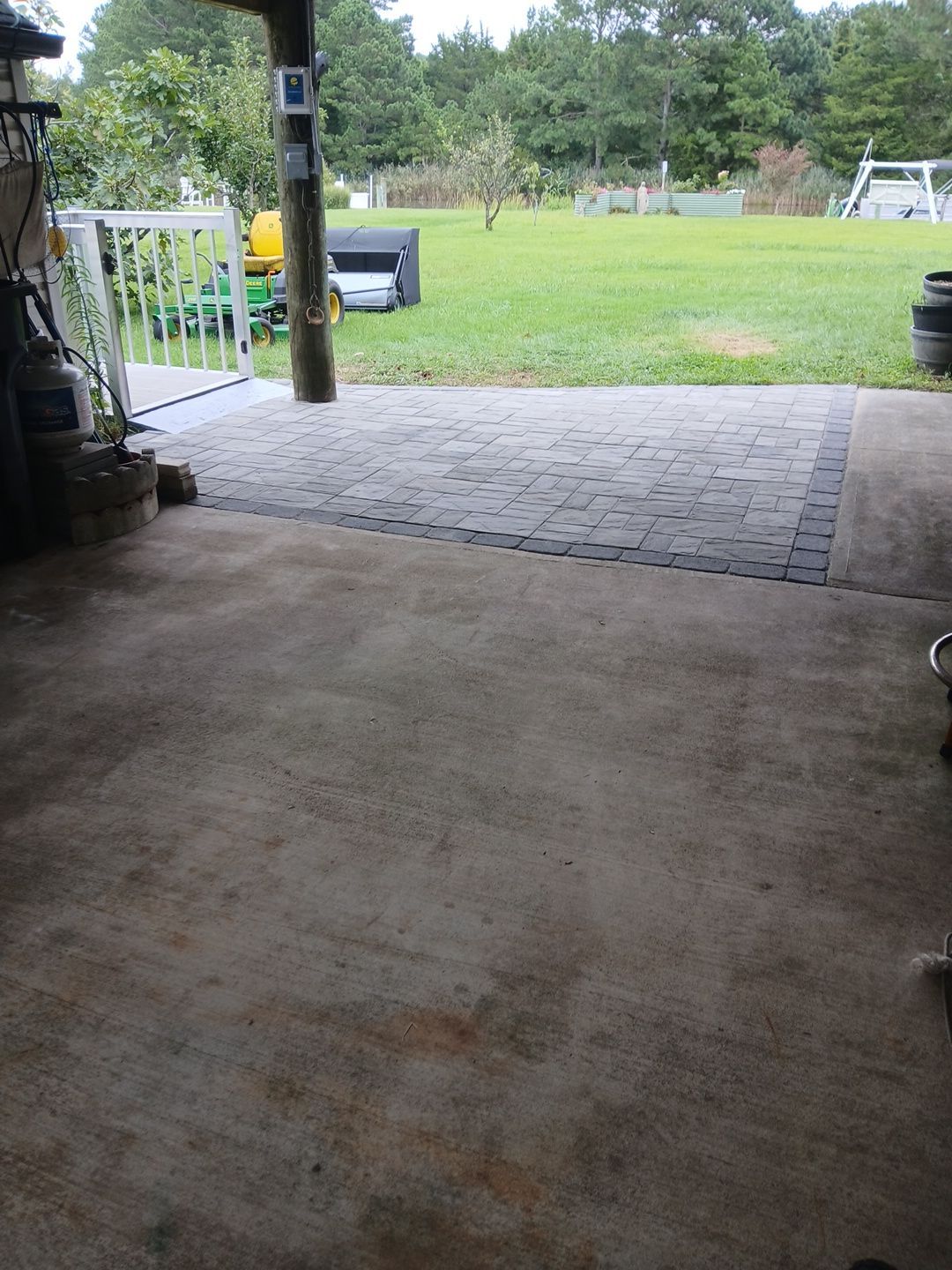 Patio Upgrade in Bishopville by Gc Makeovers