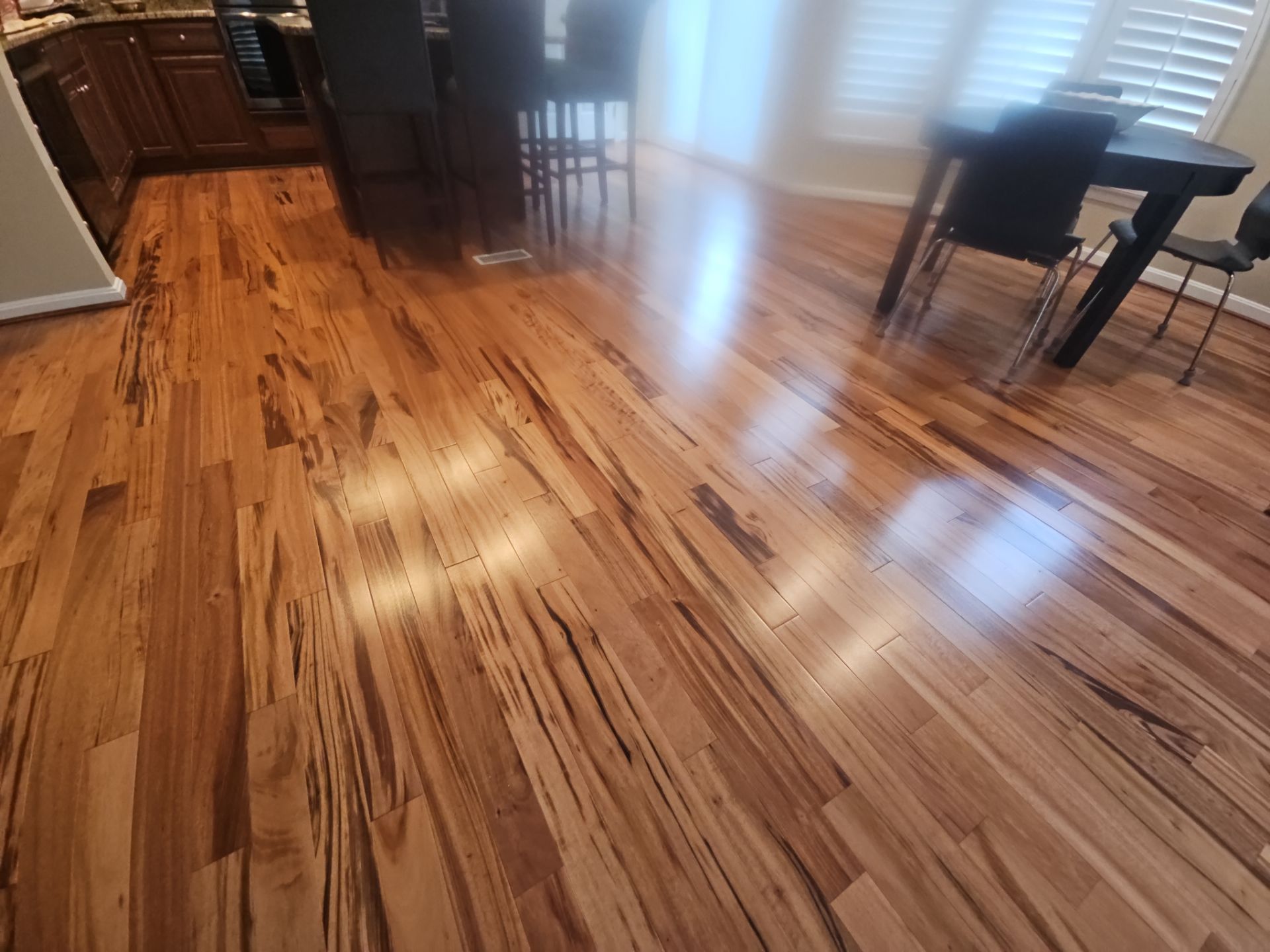 Kitchen Remodel using Flooring by Real1Construction