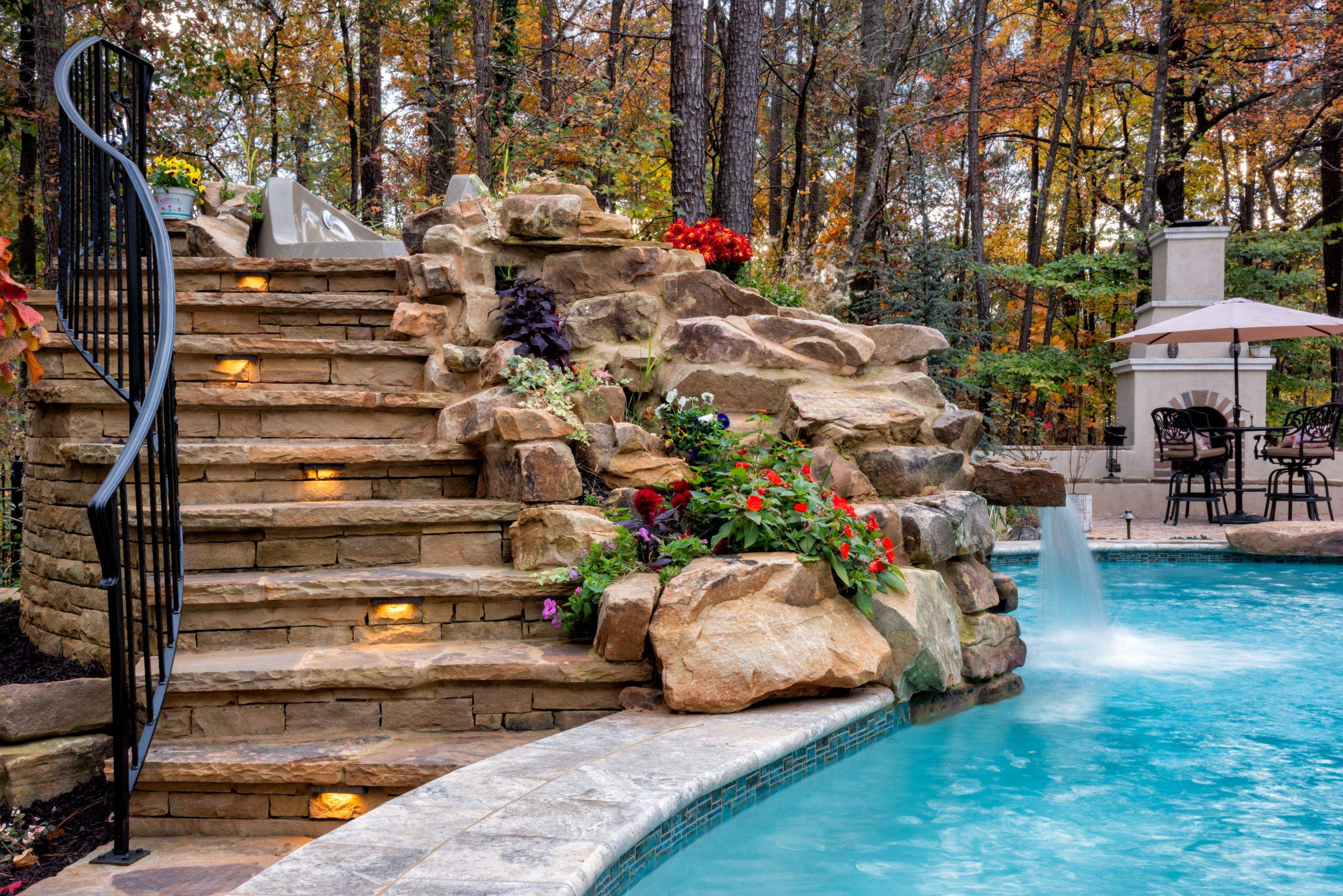 Project in Powder Springs by Aquarama Pools and Spas