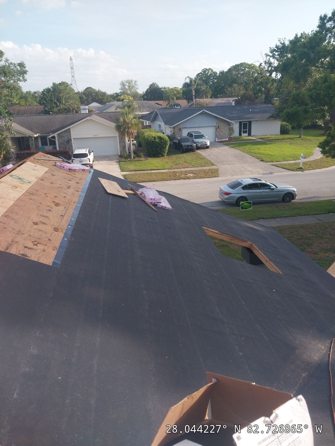 Project in Clearwater 33761 by Mitchell Roofing Company LLC