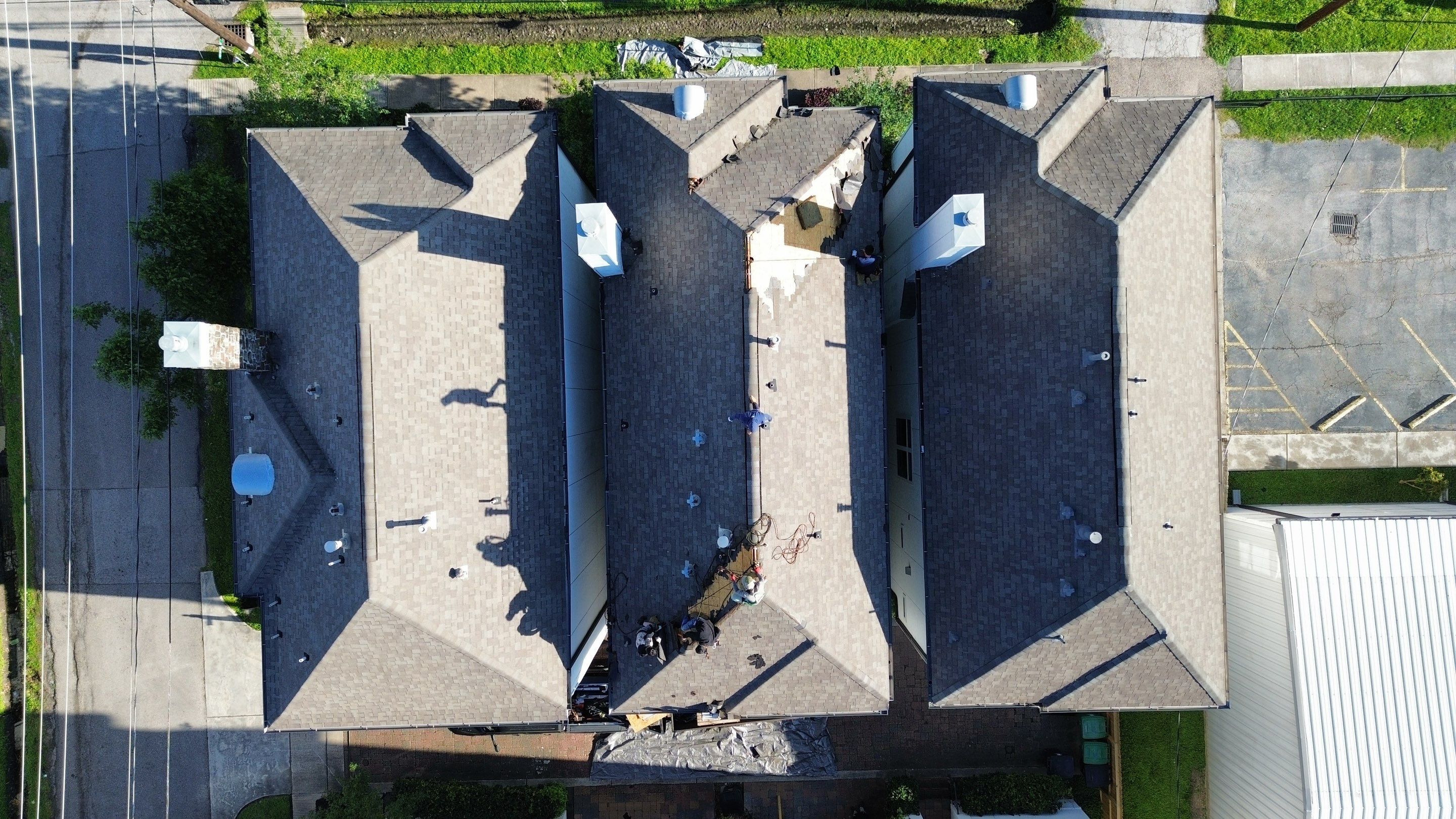 Roof Replacement using IKO Nordic in the Heights! by Core Four Roofing